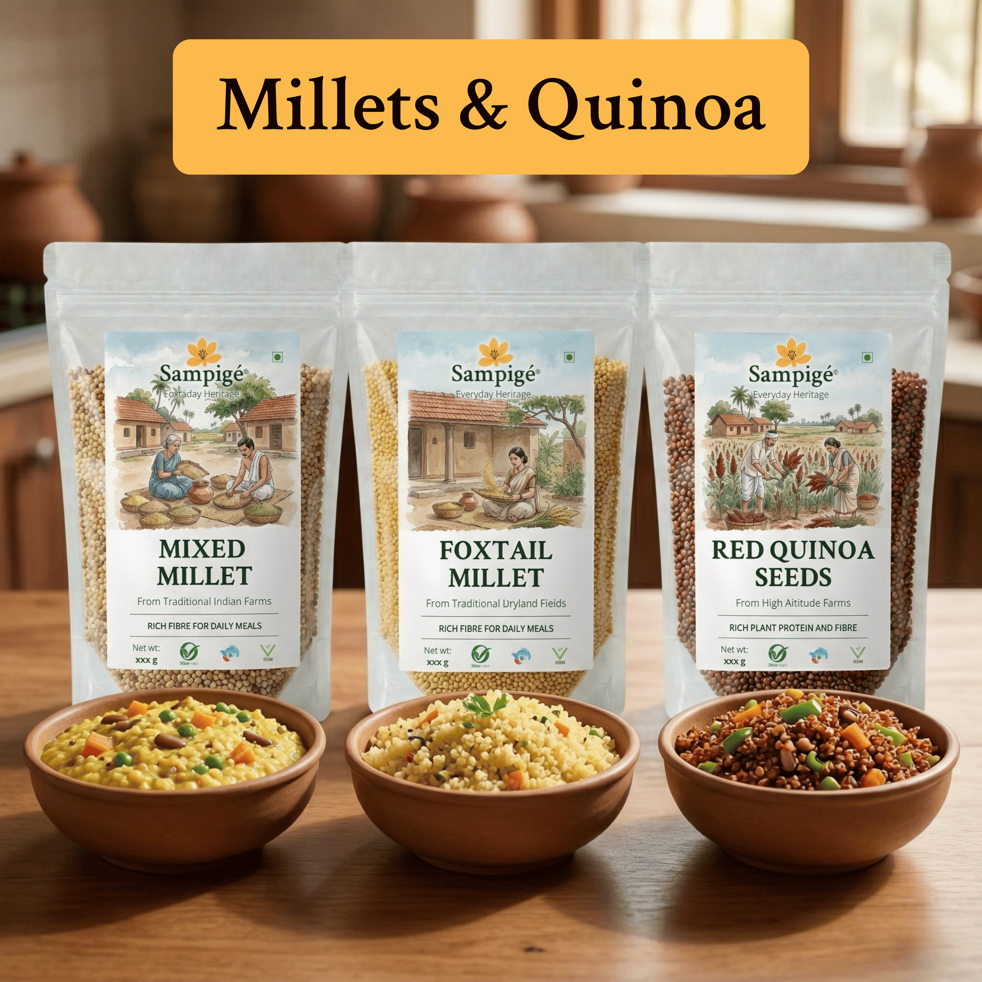 Millets & Quinoa