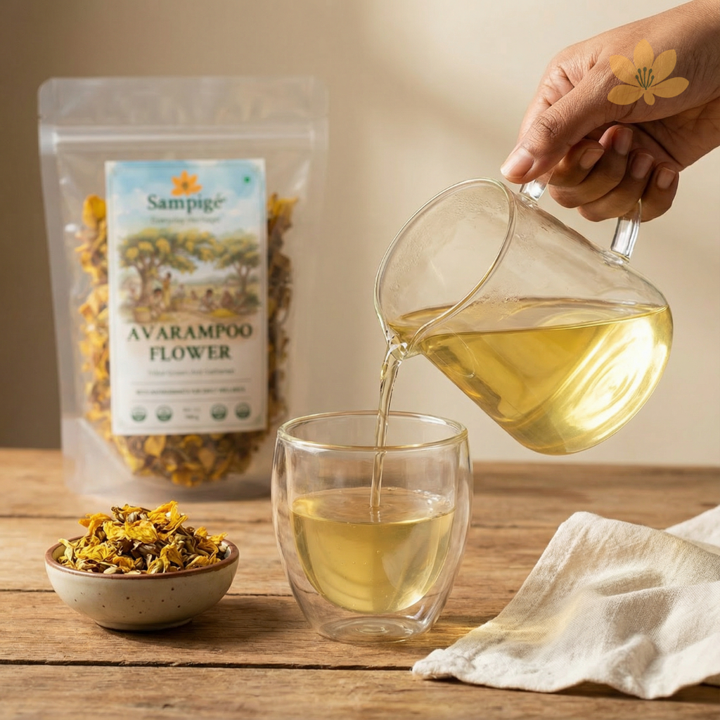 Sampige Avarampoo Flower  – Dried Avarampoo Flowers