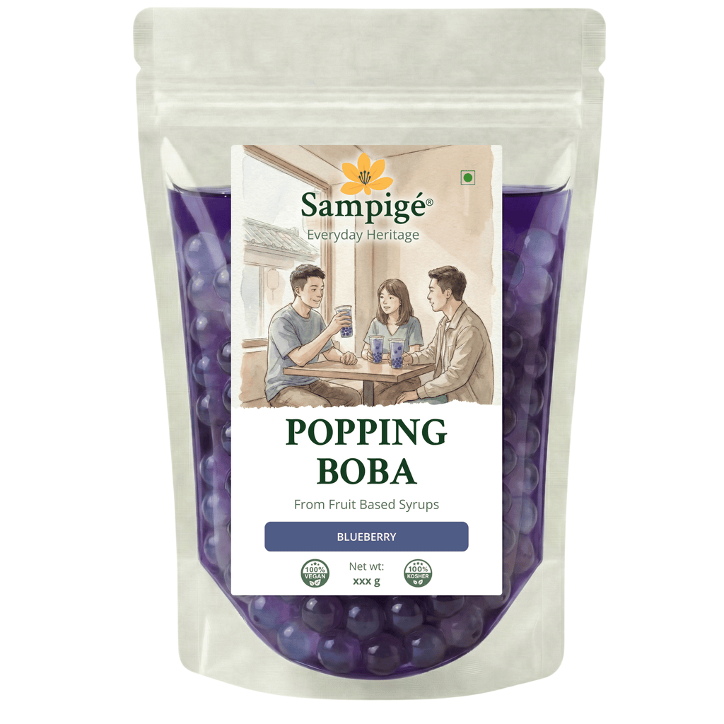 Sampige Popping Boba - Blueberry