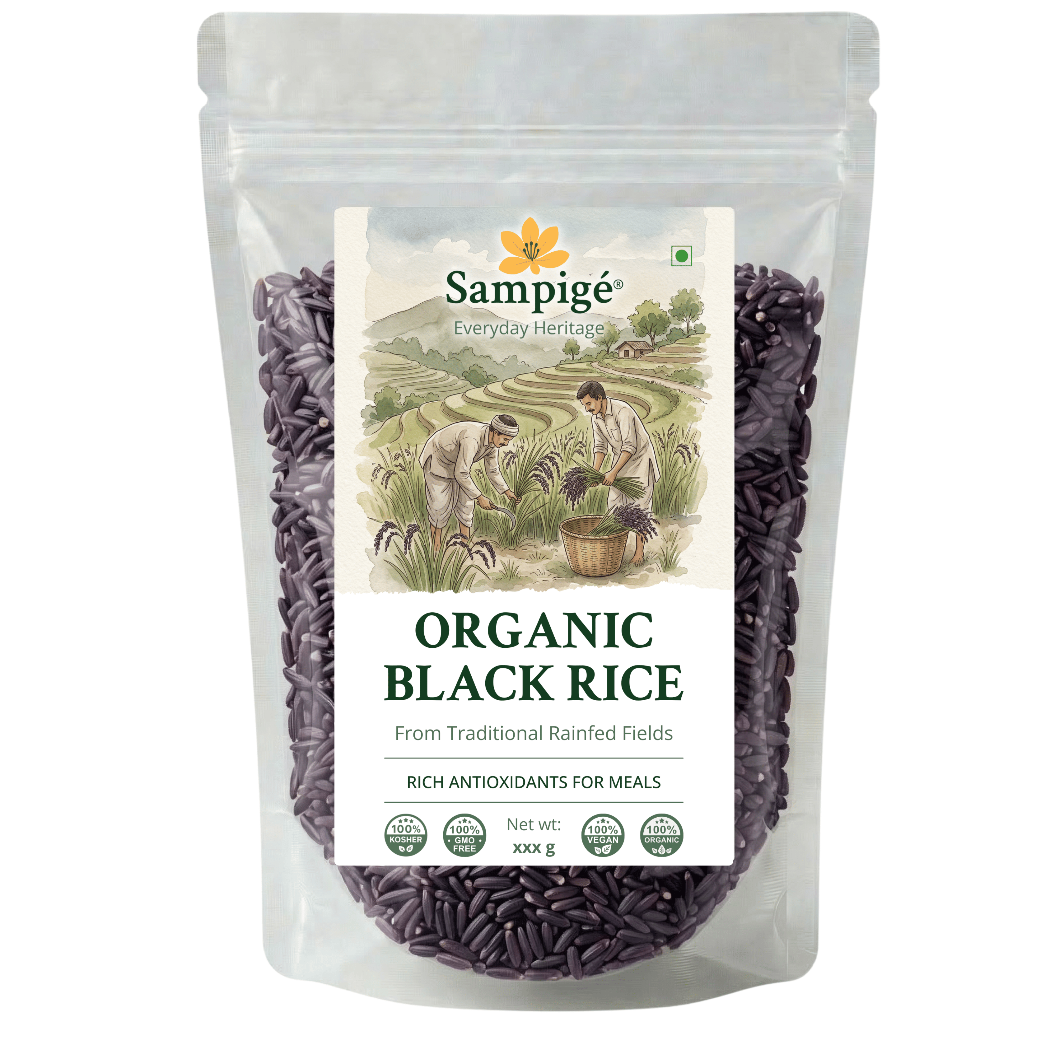 Sampige Organic Black Rice