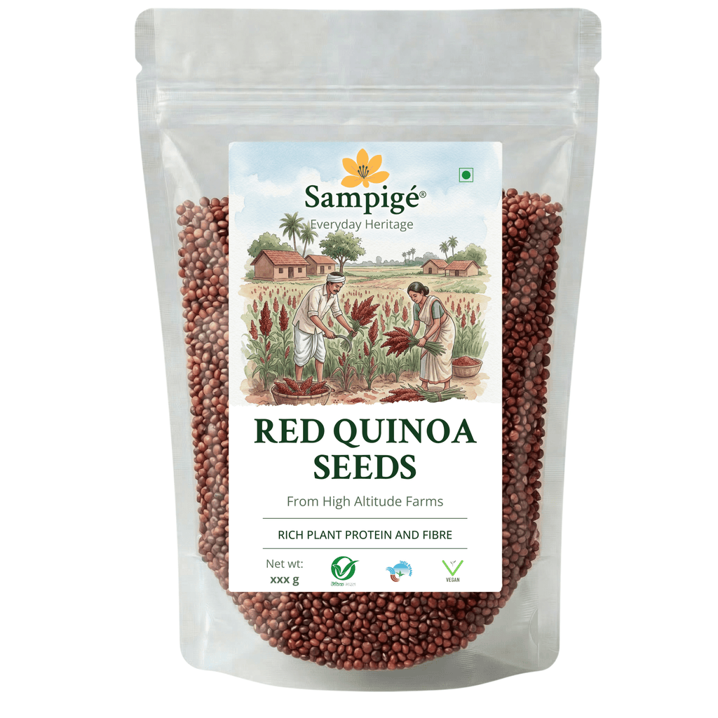 Sampige Red Quinoa Seeds
