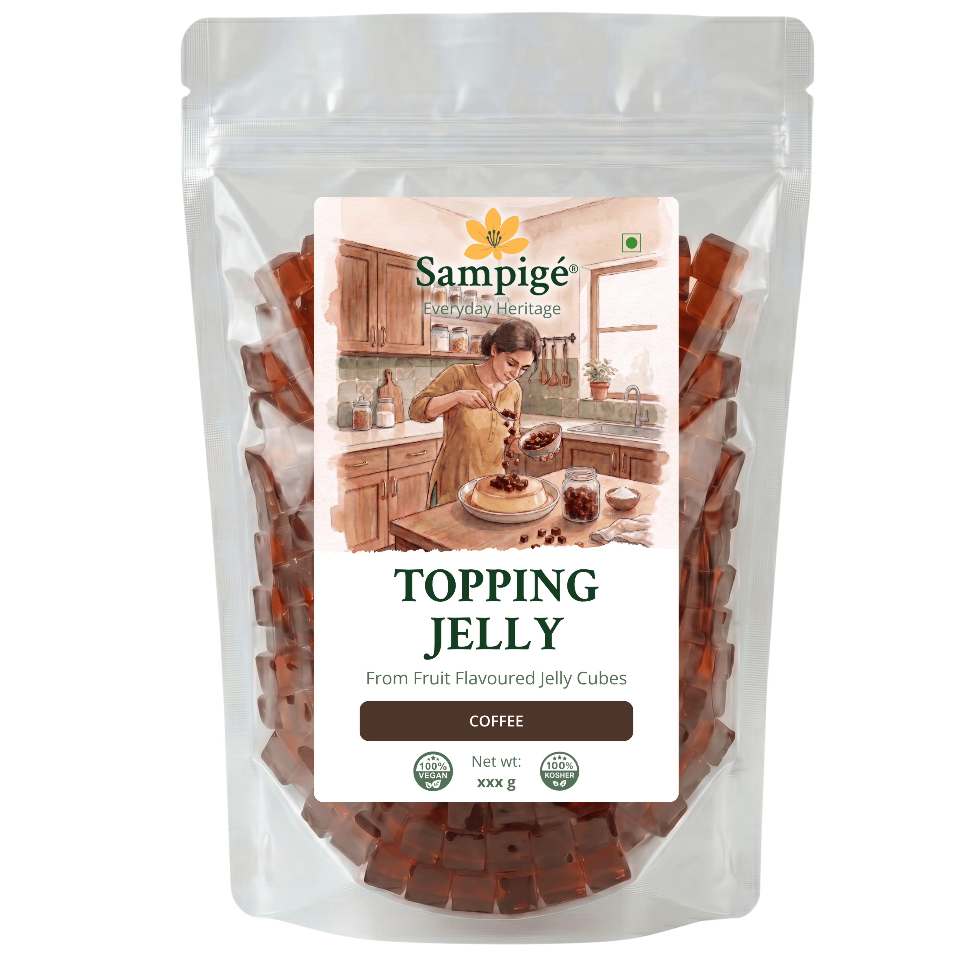 Sampige Topping Jelly - Coffee