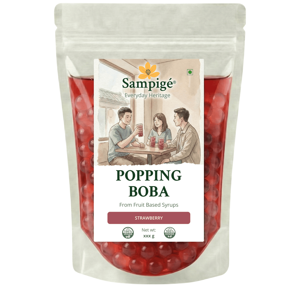 Sampige Popping Boba - Strawberry