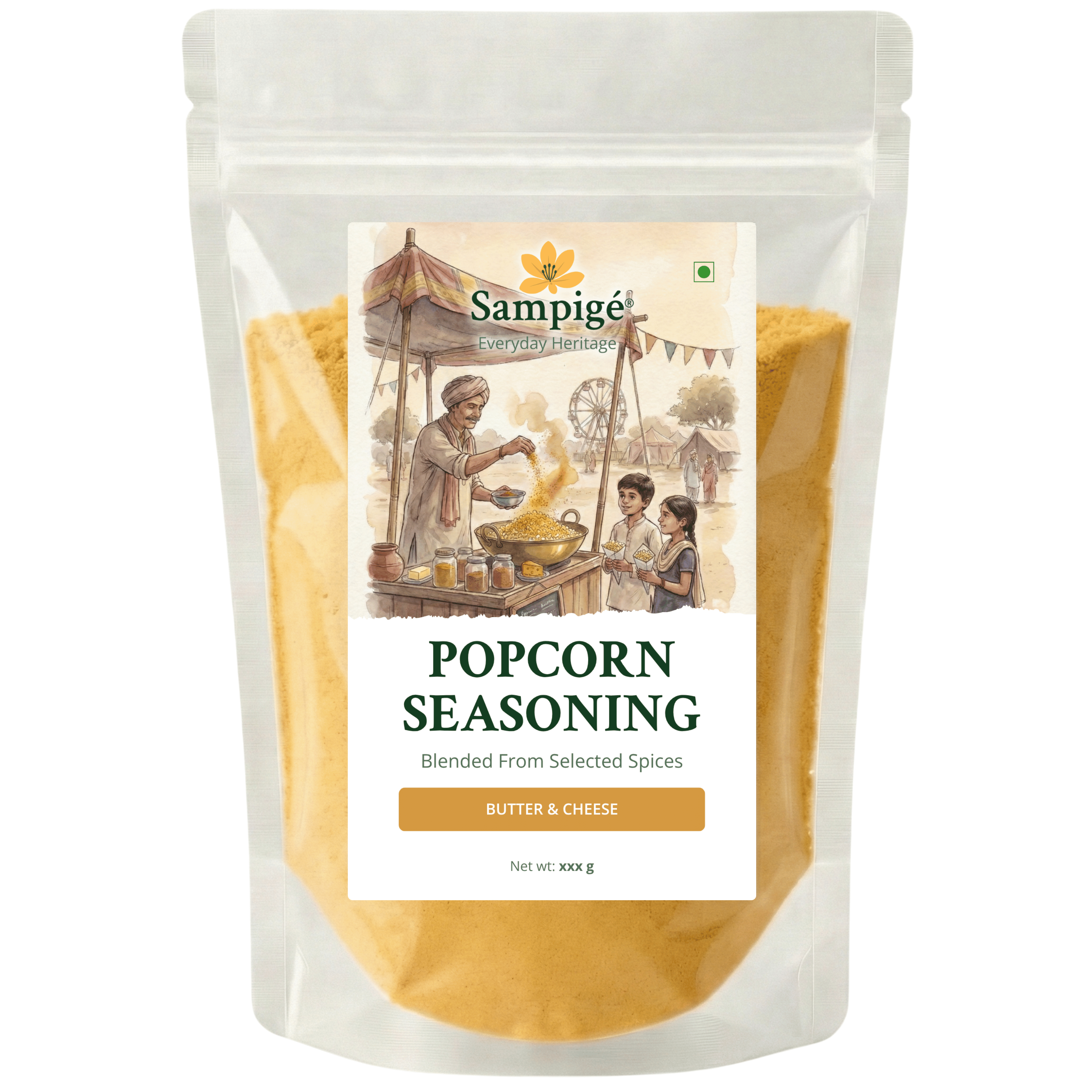 Sampige Popcorn Seasoning - Butter & Chesse