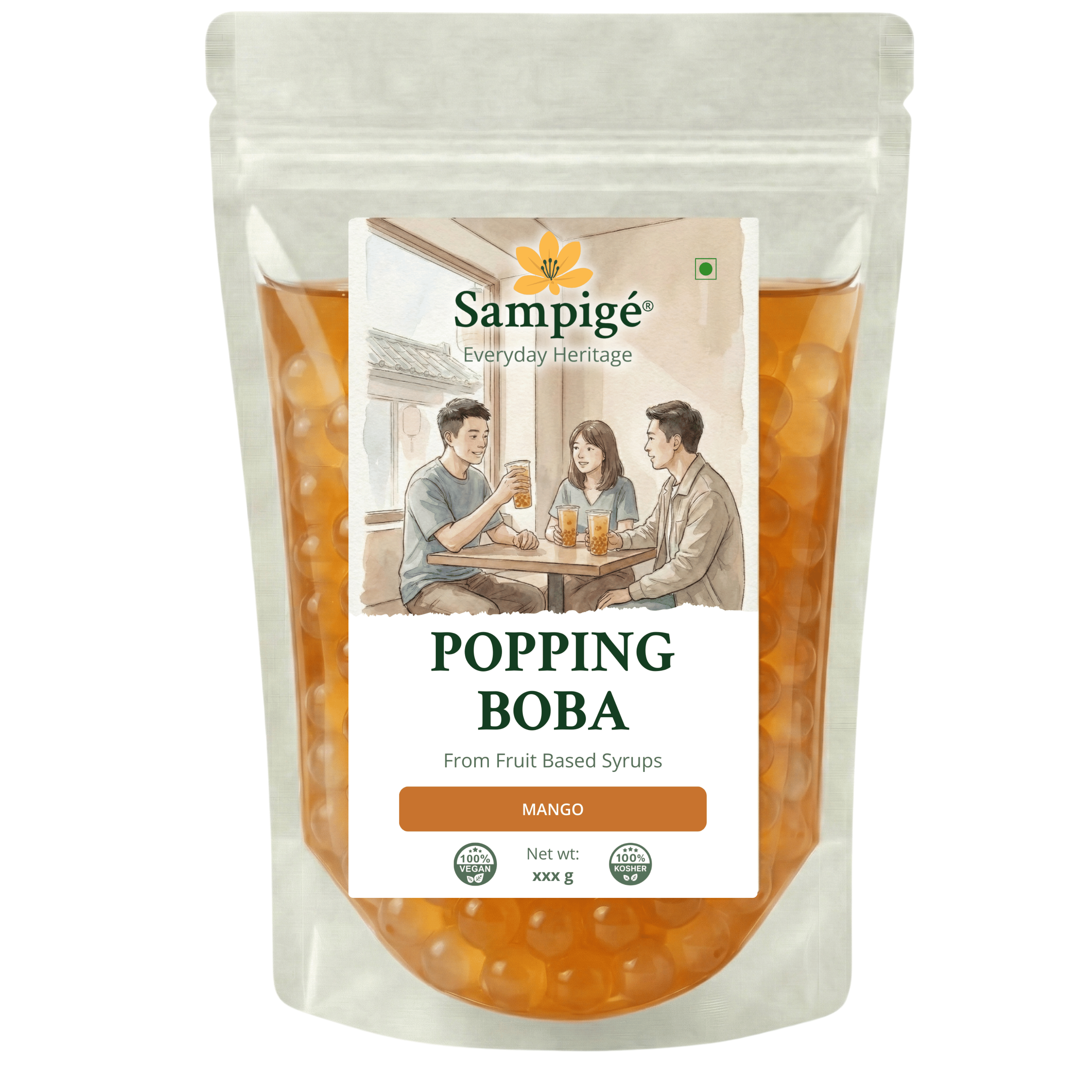 Sampige Popping Boba - Mango