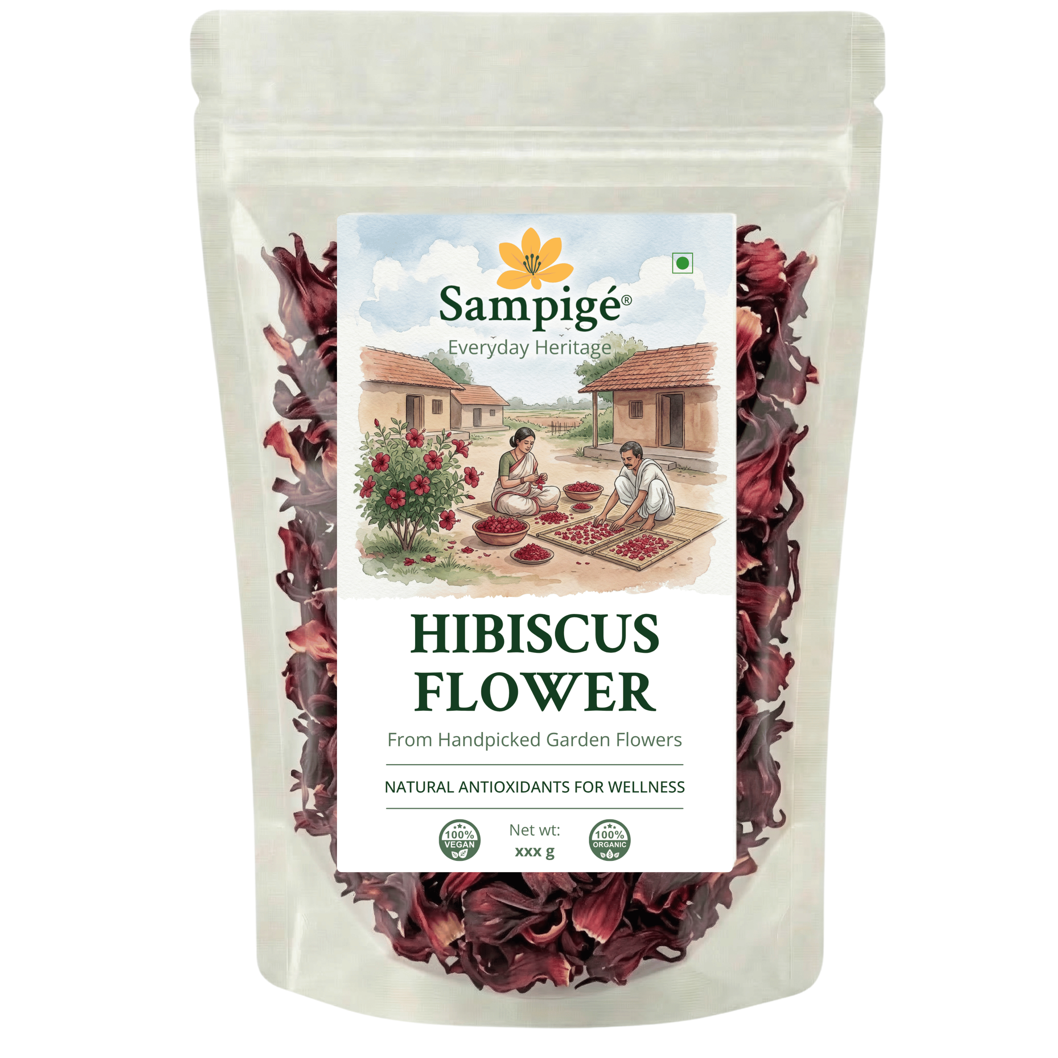Sampige Hibiscus Flower