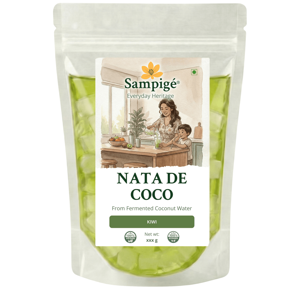 Sampige Nata De Coco - Kiwi