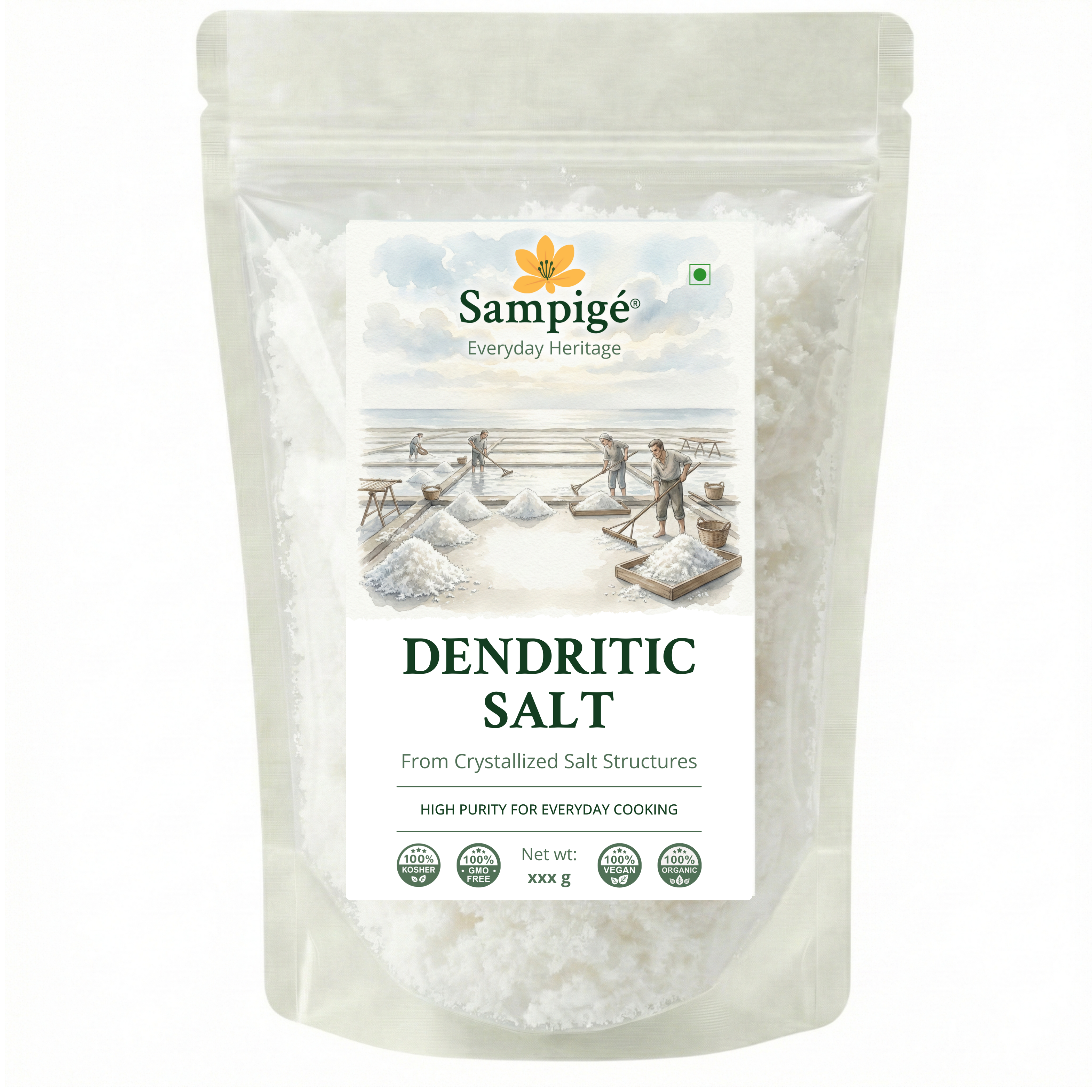 Sampige Dendritic Sea Salt