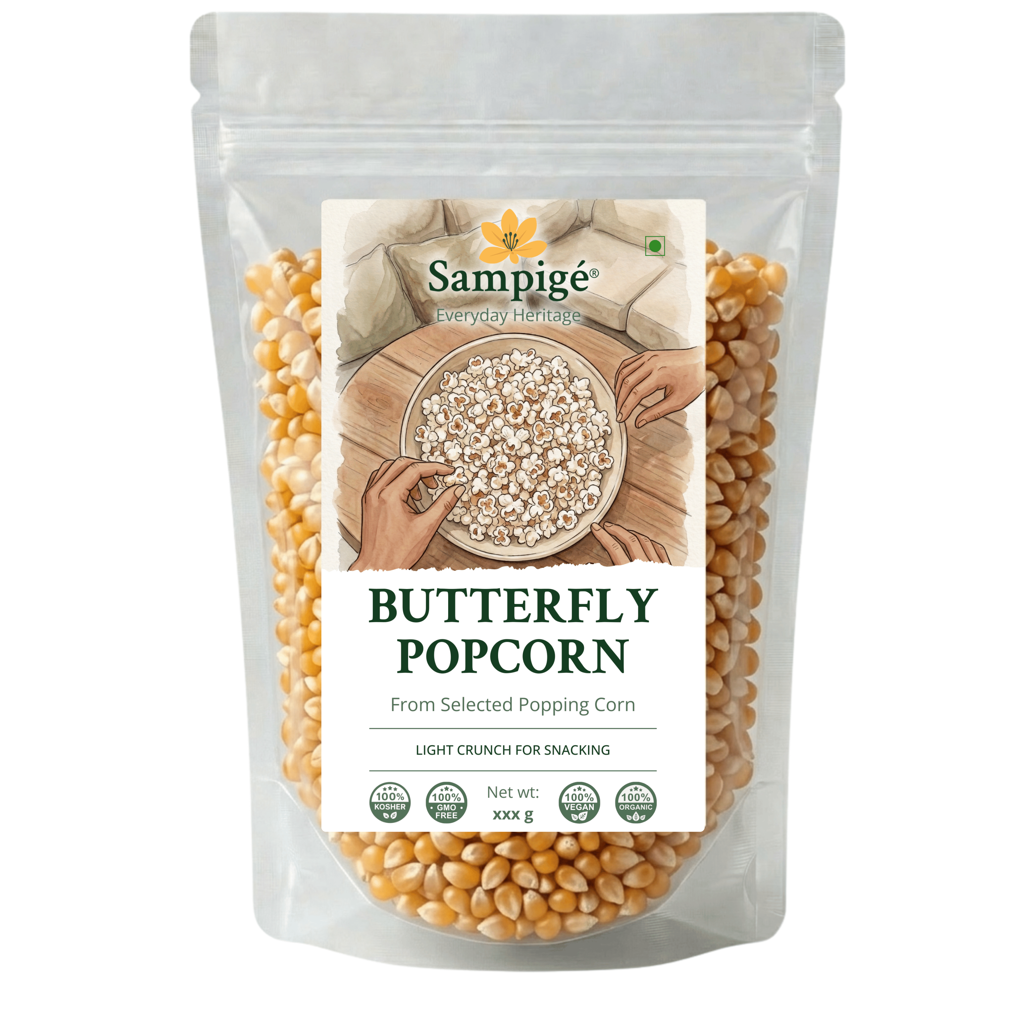 Sampige Butterfly Popcorn