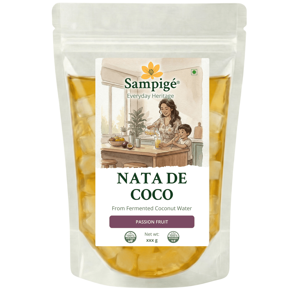 Sampige Nata De Coco - Passion Fruit