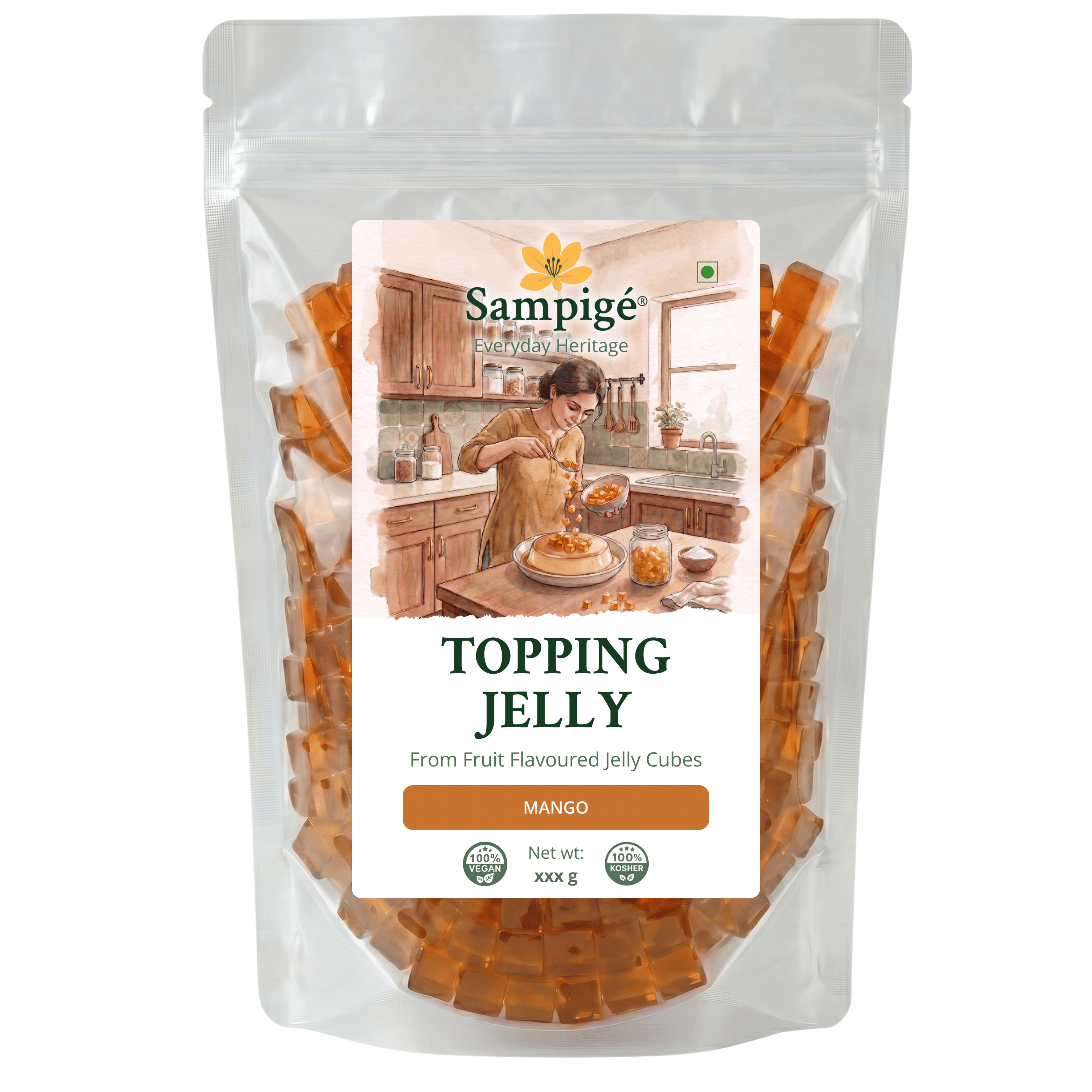 Sampie Topping Jelly - Mango