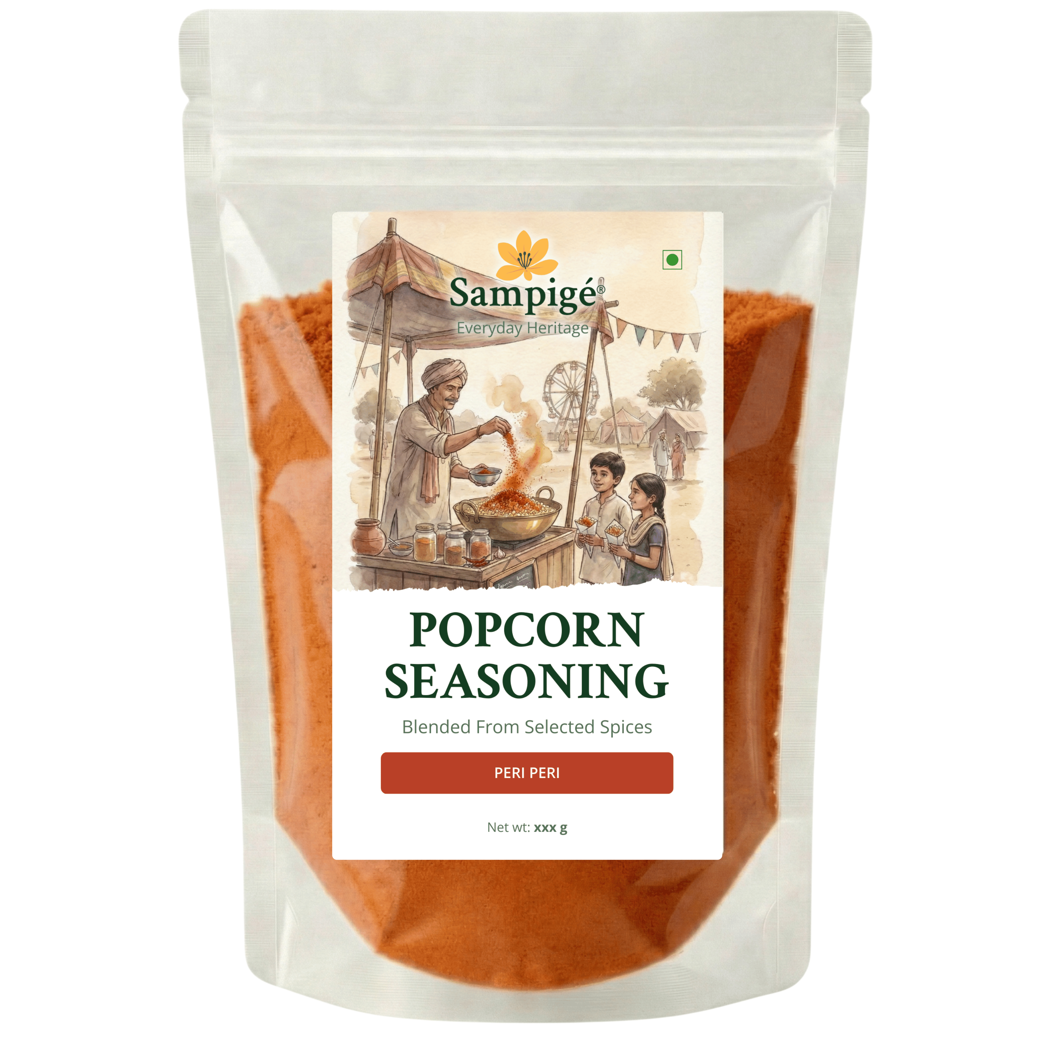 Sampige Popcorn Seasoning - Peri Peri