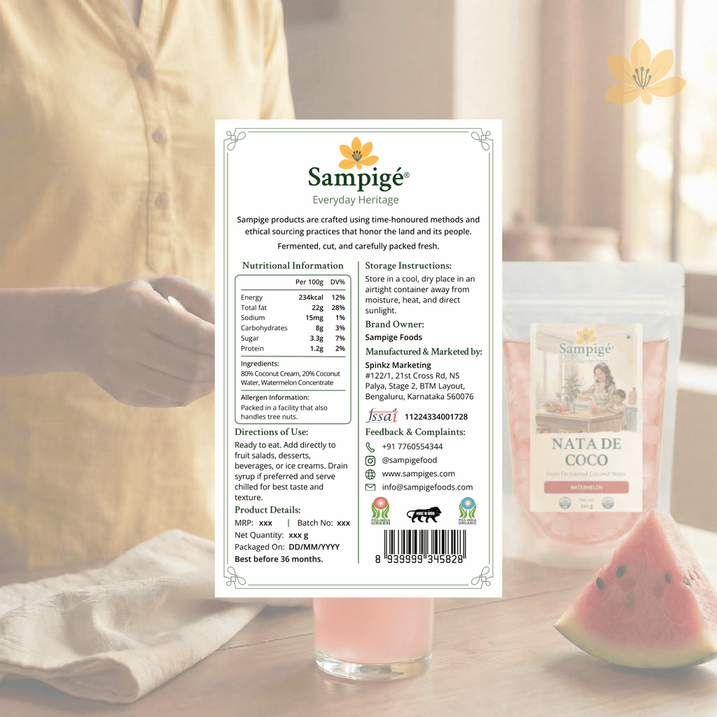 Sampige Nata De Coco - Watermelon