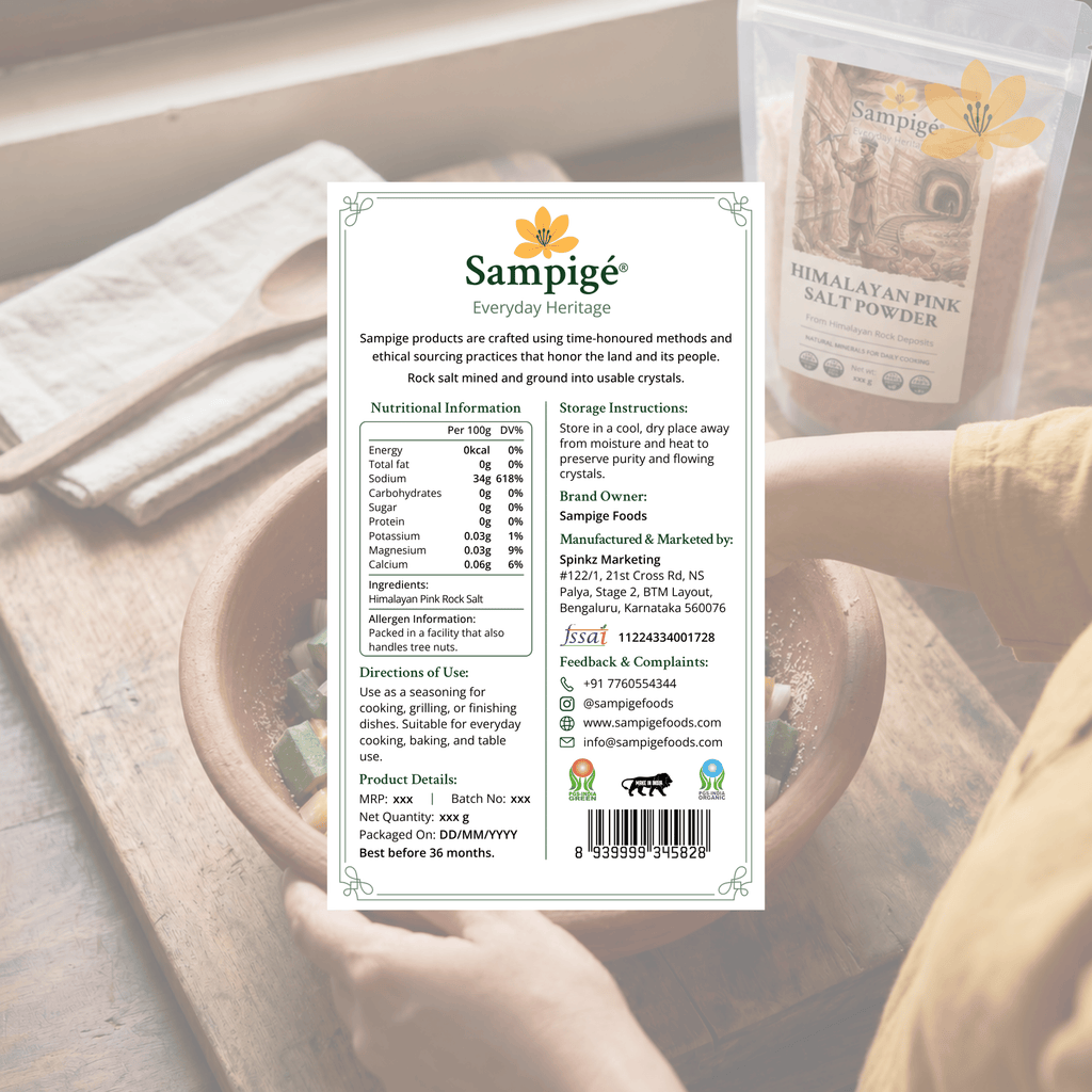 Sampige Himalayan Pink Salt Powder