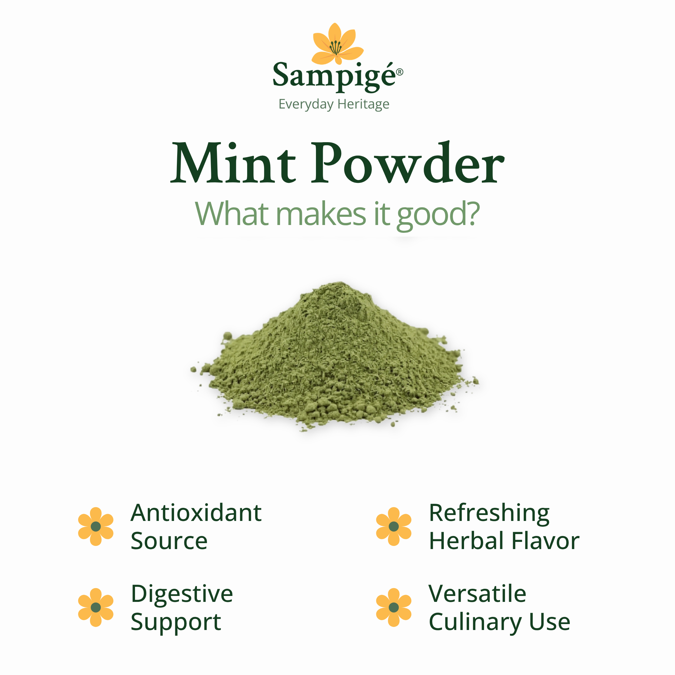 Sampige Mint Powder