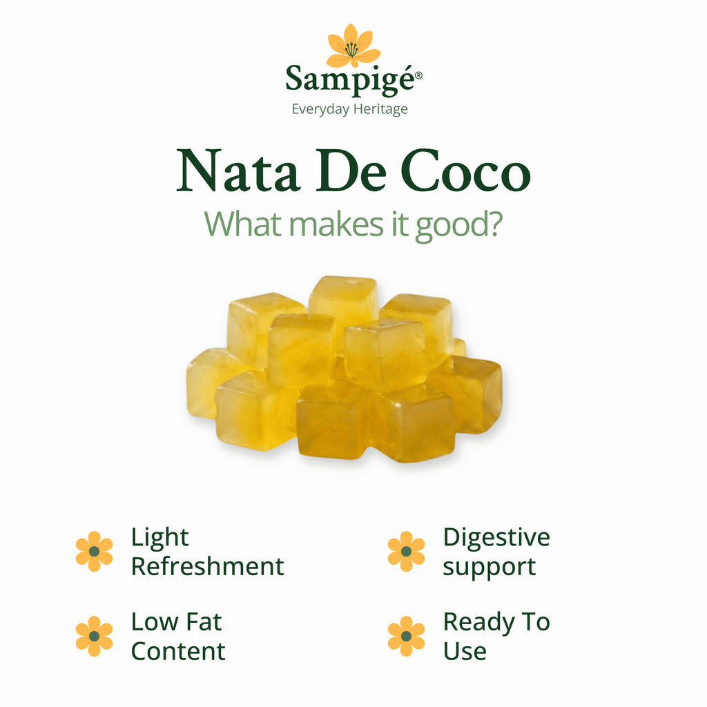 Sampige Nata De Coco - Passion Fruit