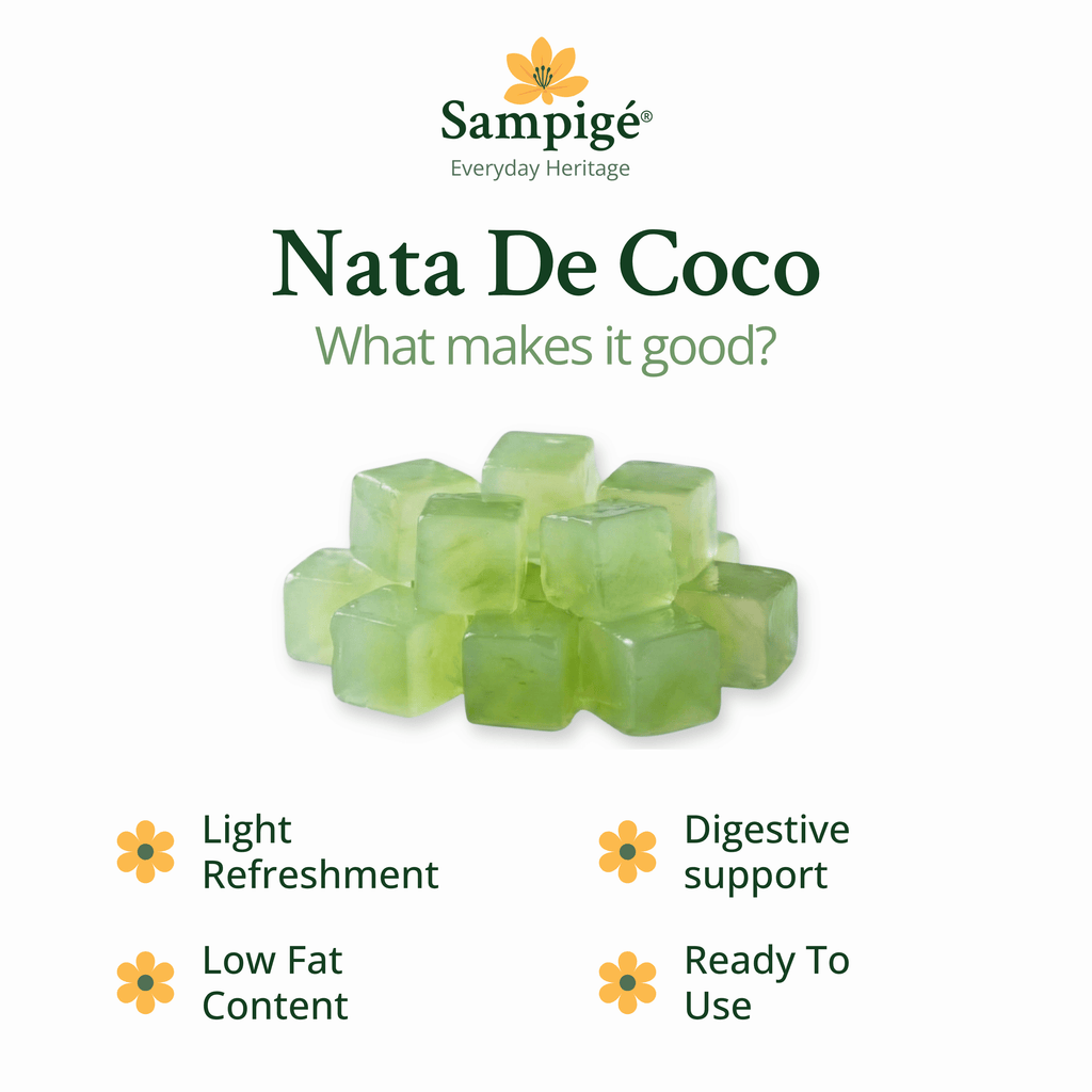 Sampige Nata De Coco - Green Apple