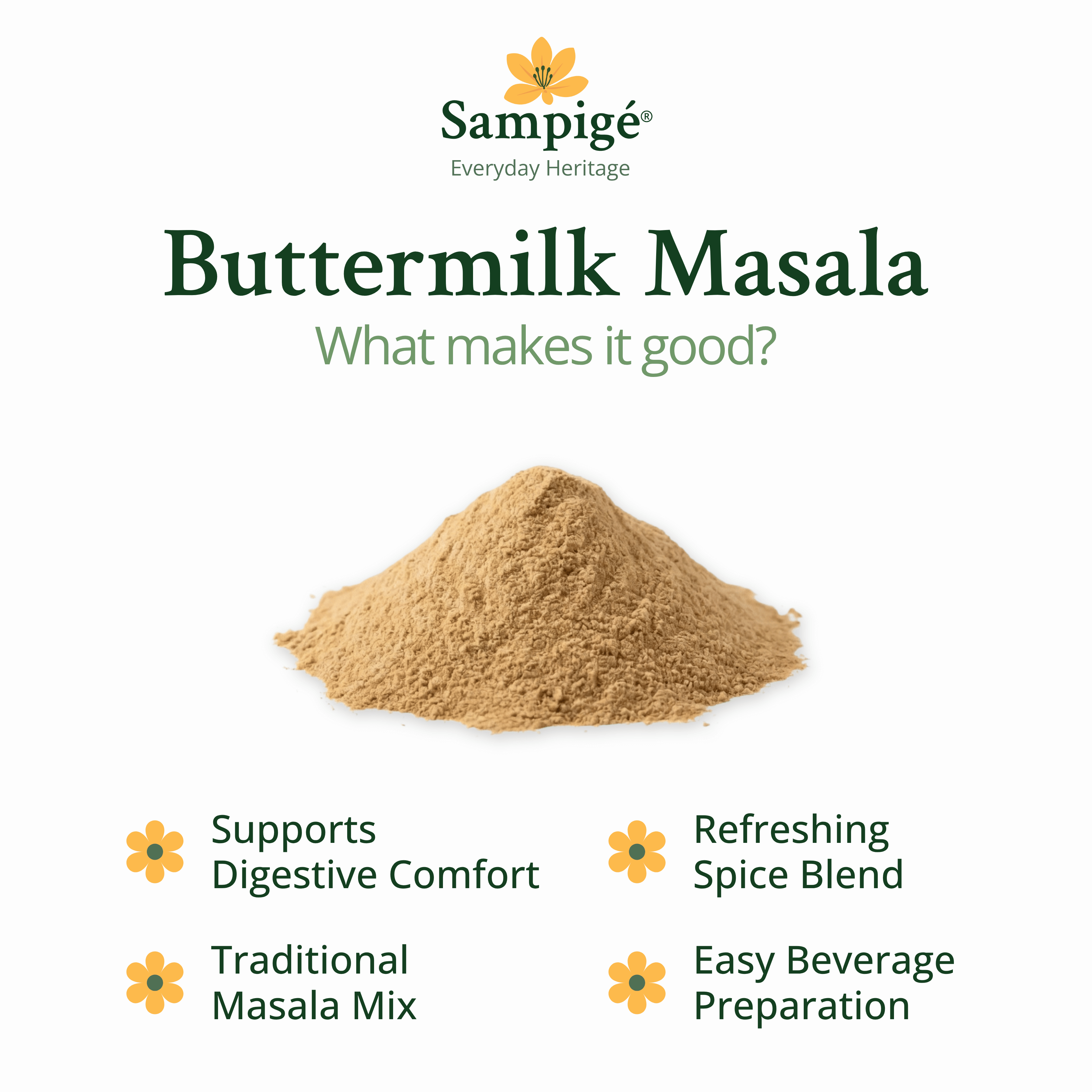 Sampige Buttermilk Masala