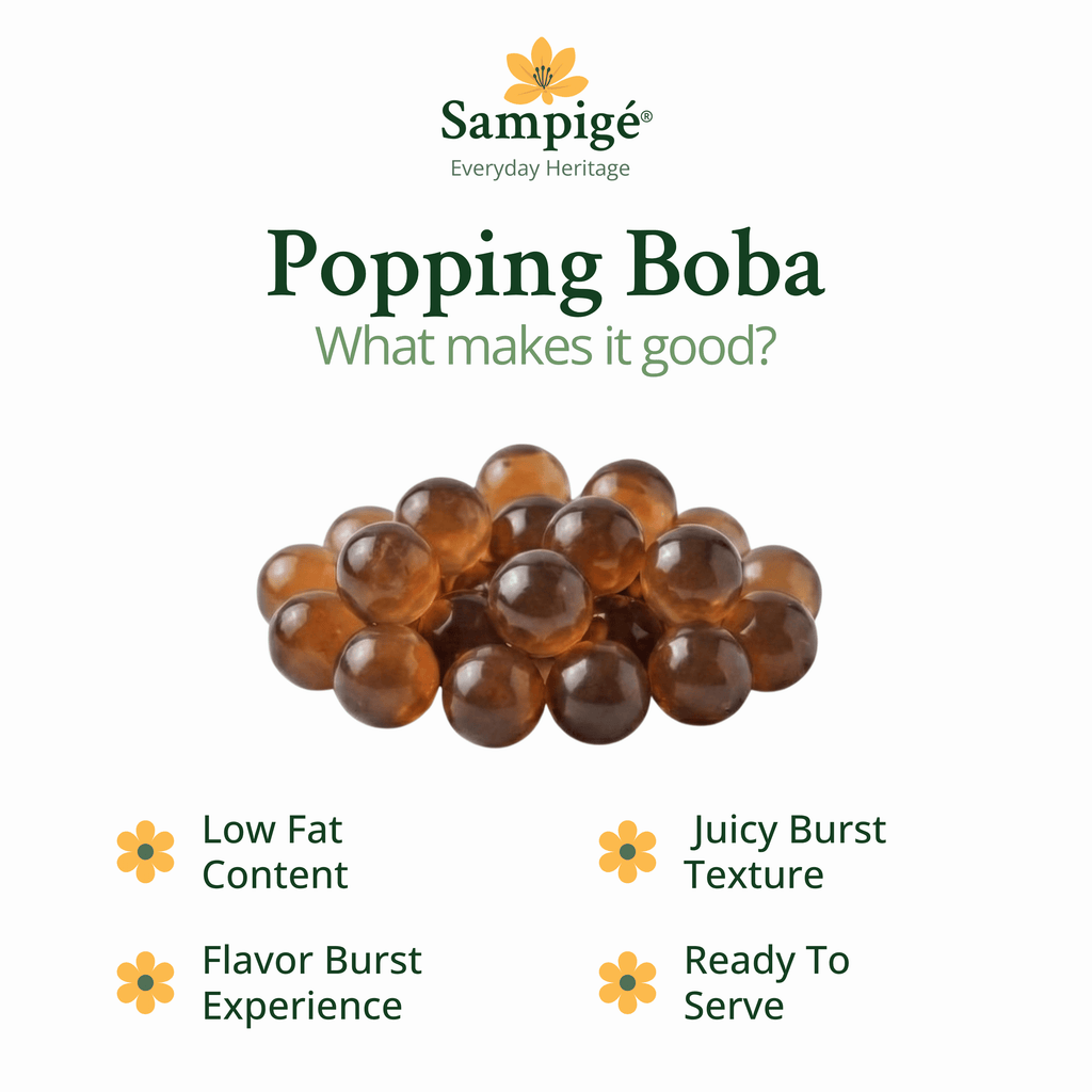 Sampige Popping Boba - Coffee