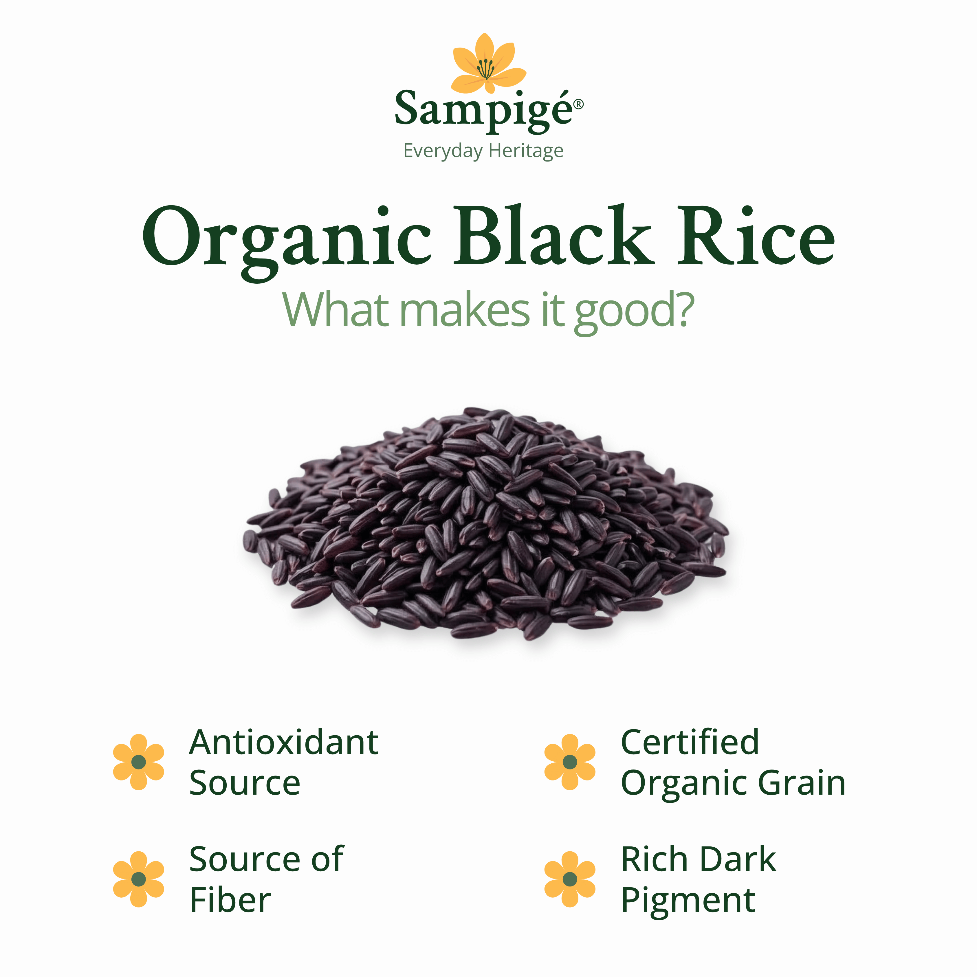 Sampige Organic Black Rice