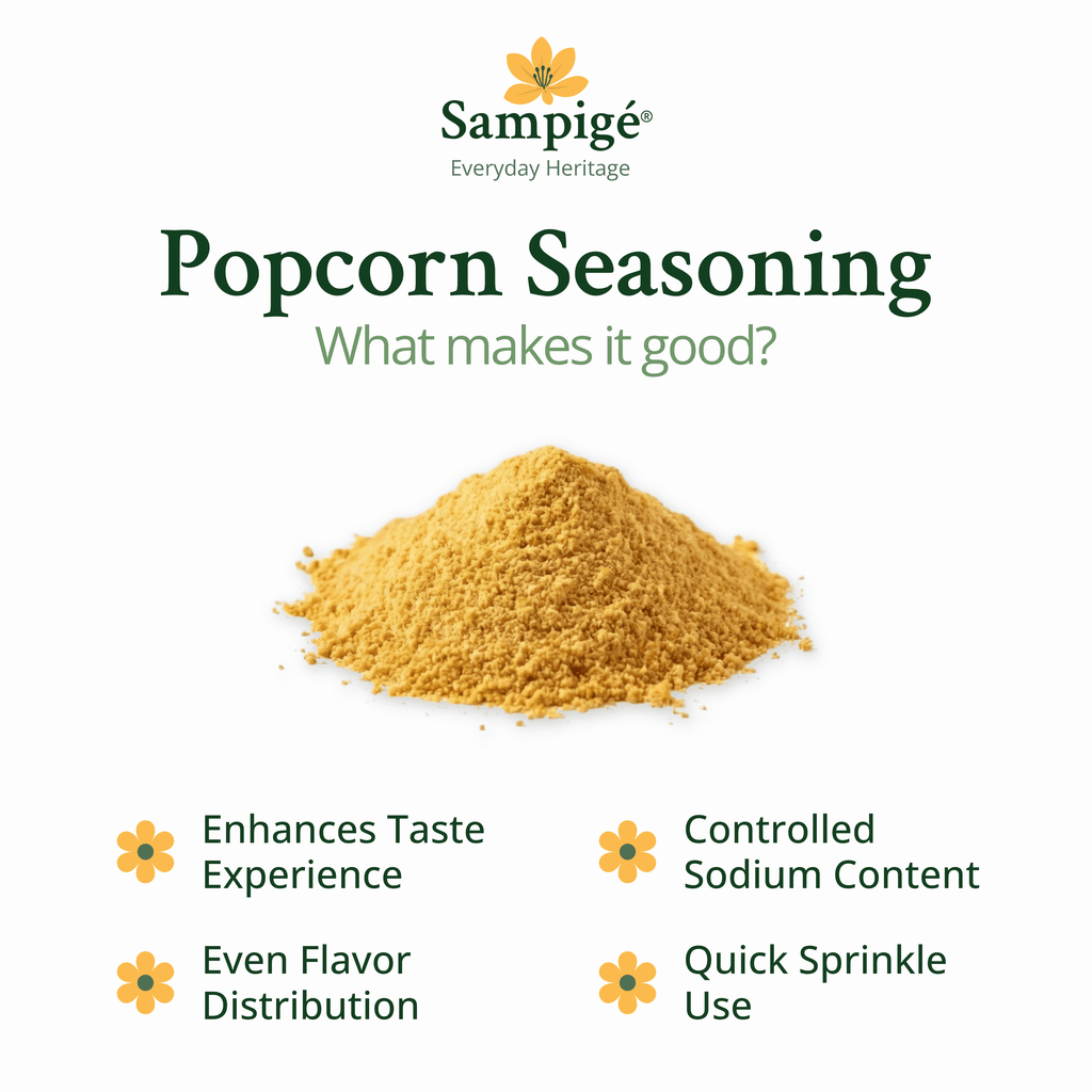 Sampige Popcorn Seasoning - Caramel Glaze