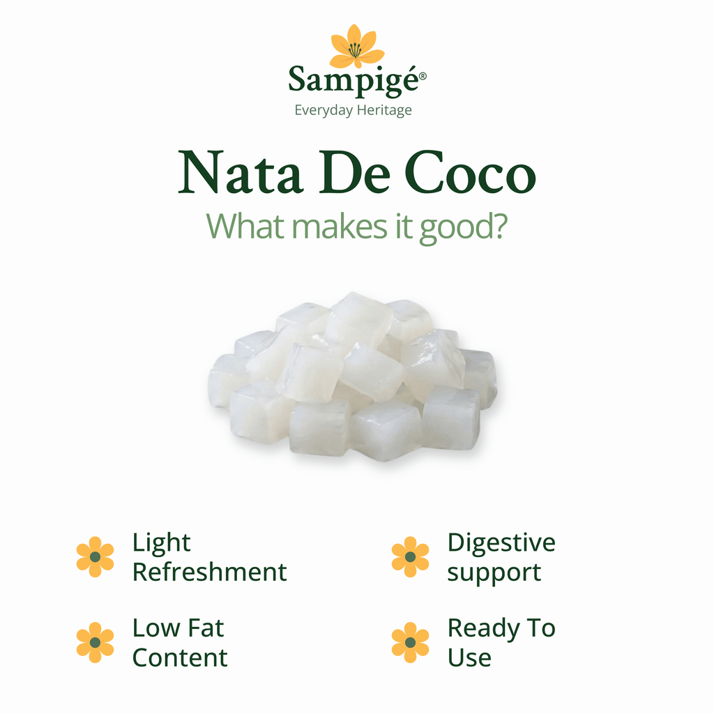 Sampige Nata De Coco - 10mm Cut