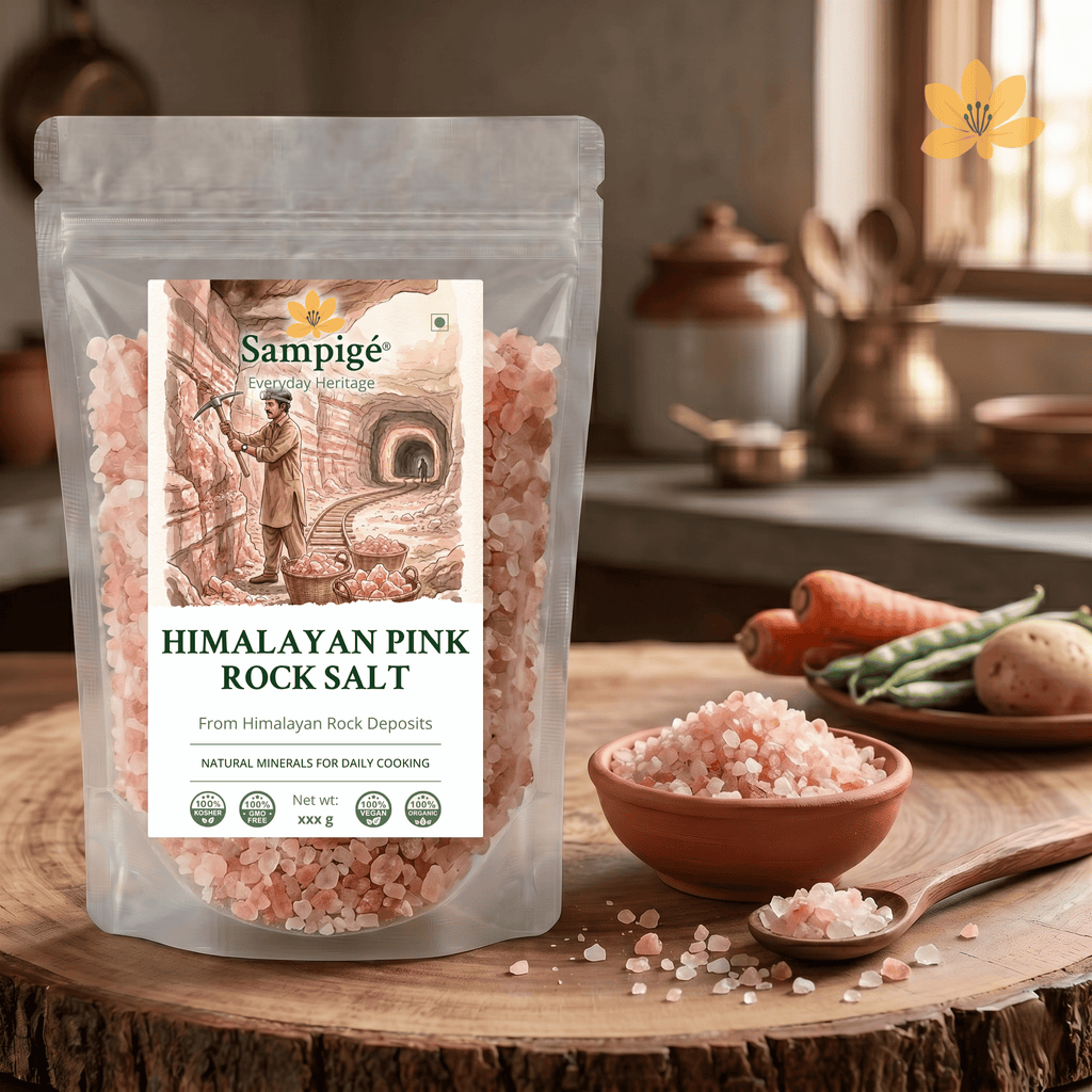 Sampige Himalayan Pink Rock Salt