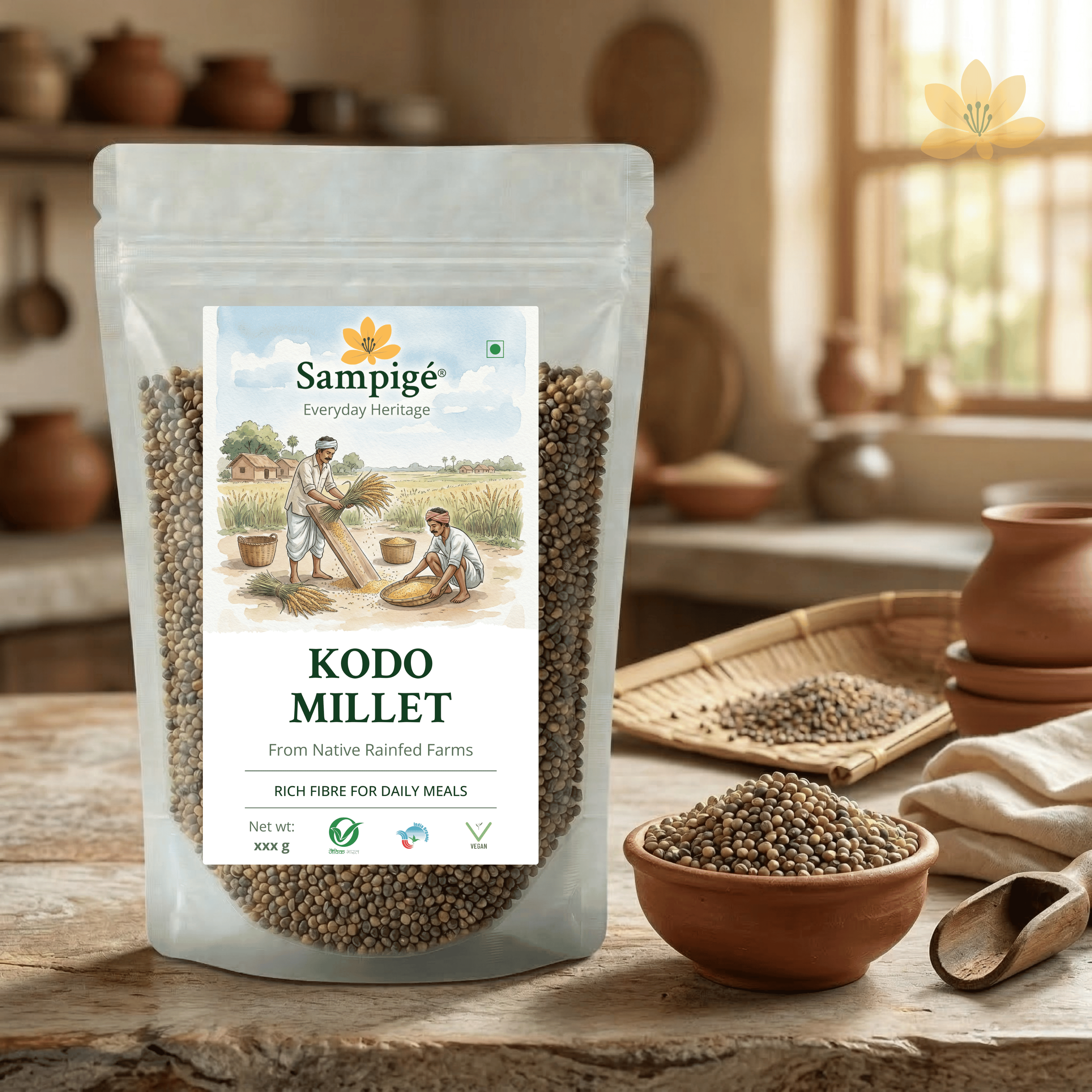 Sampige Kodo Millet