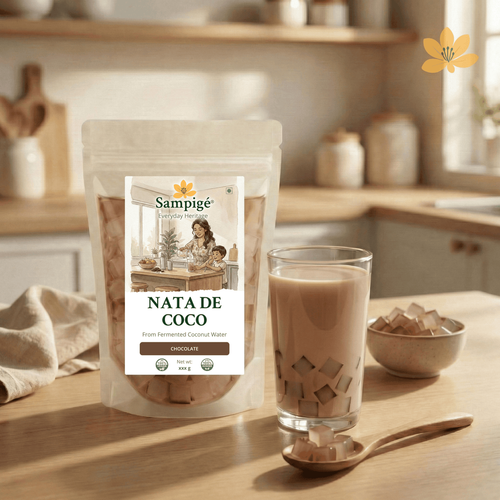 Sampige Nata De Coco - Chocolate