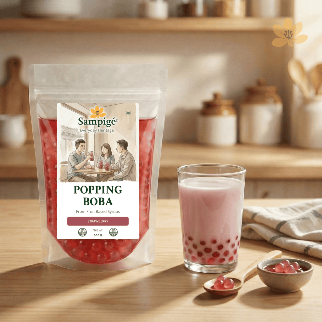 Sampige Popping Boba - Strawberry