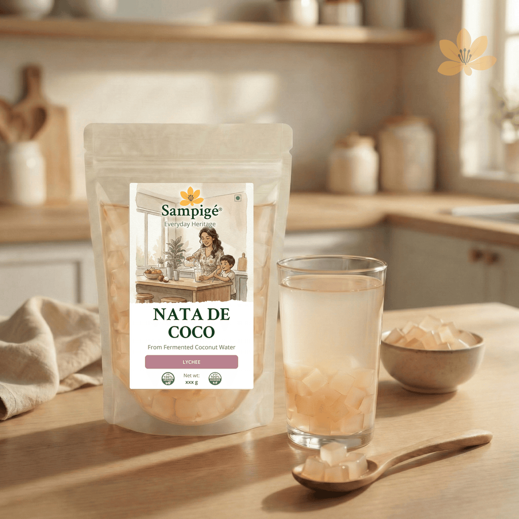 Sampige Nata De Coco - Peach