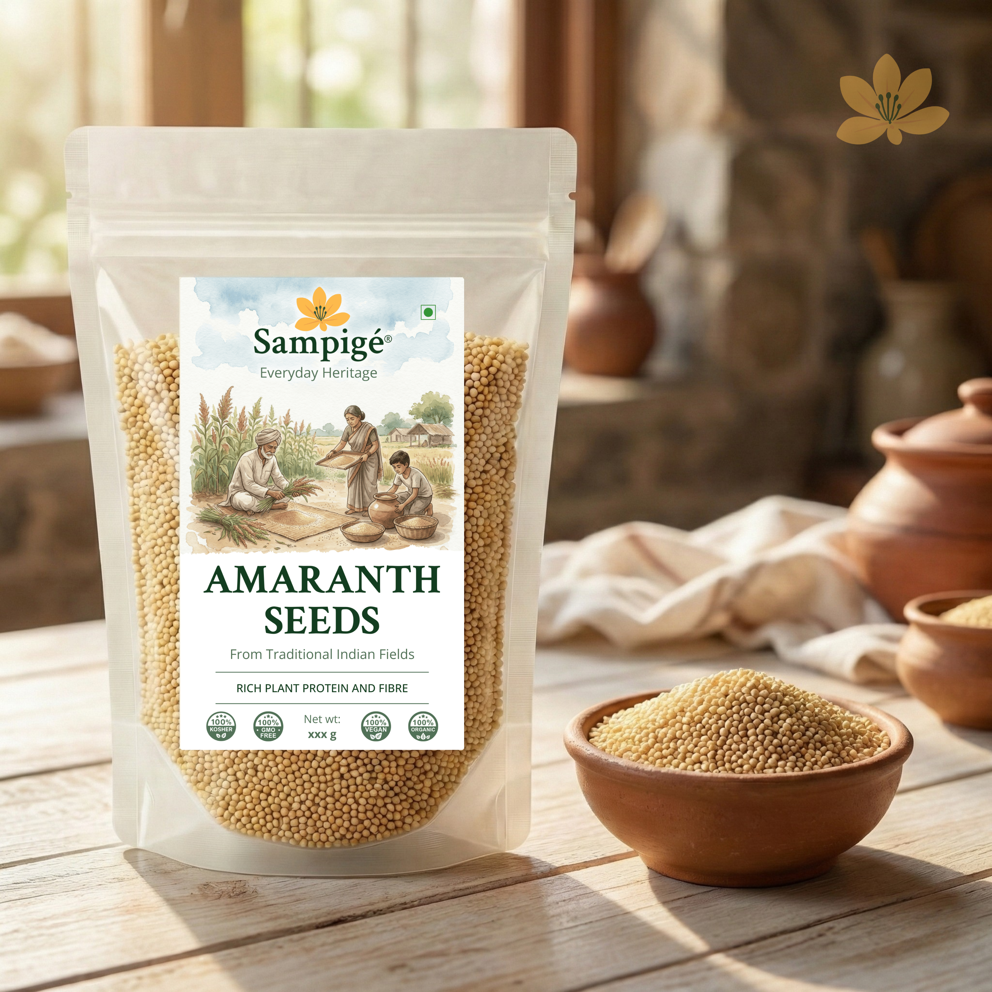 Sampige Amaranth Seeds