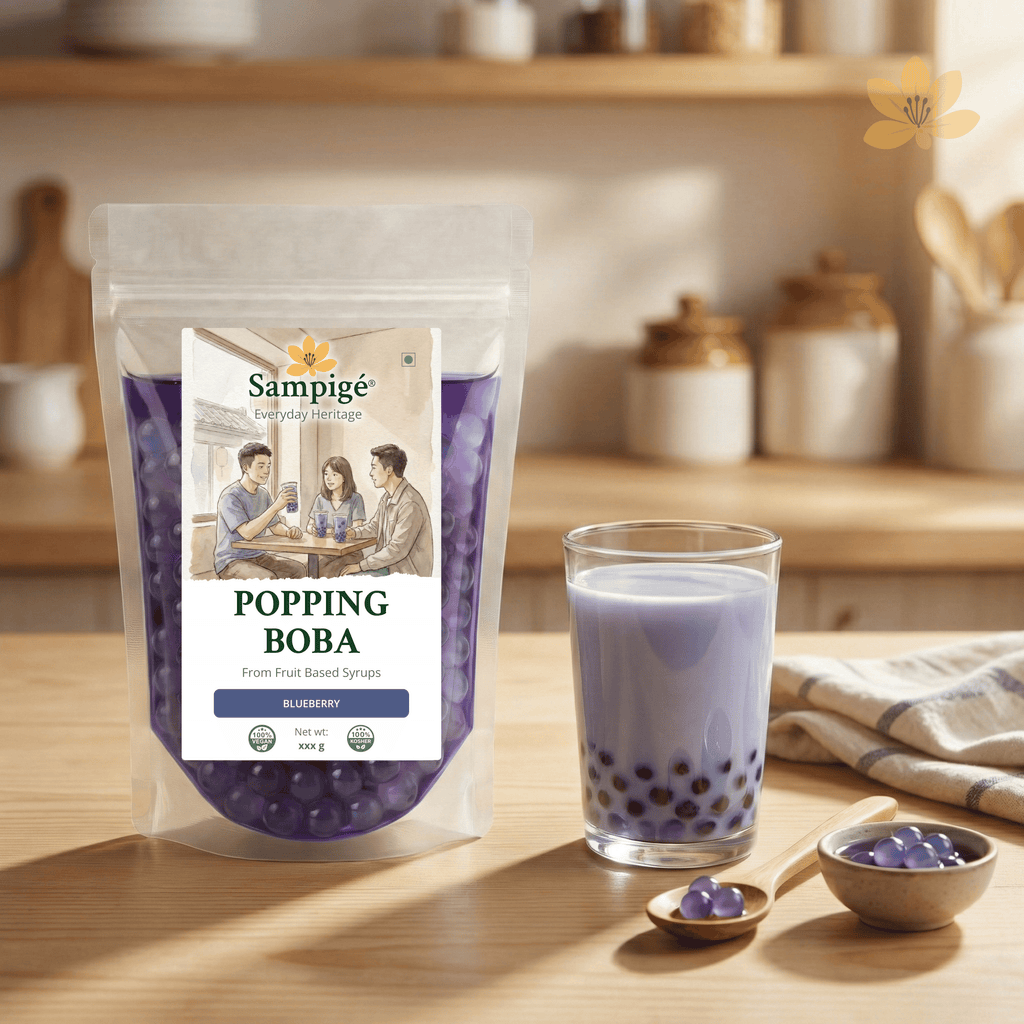 Sampige Popping Boba - Blueberry