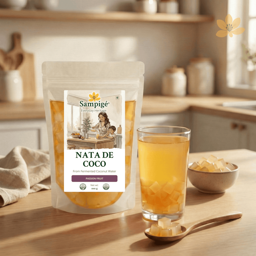 Sampige Nata De Coco - Passion Fruit