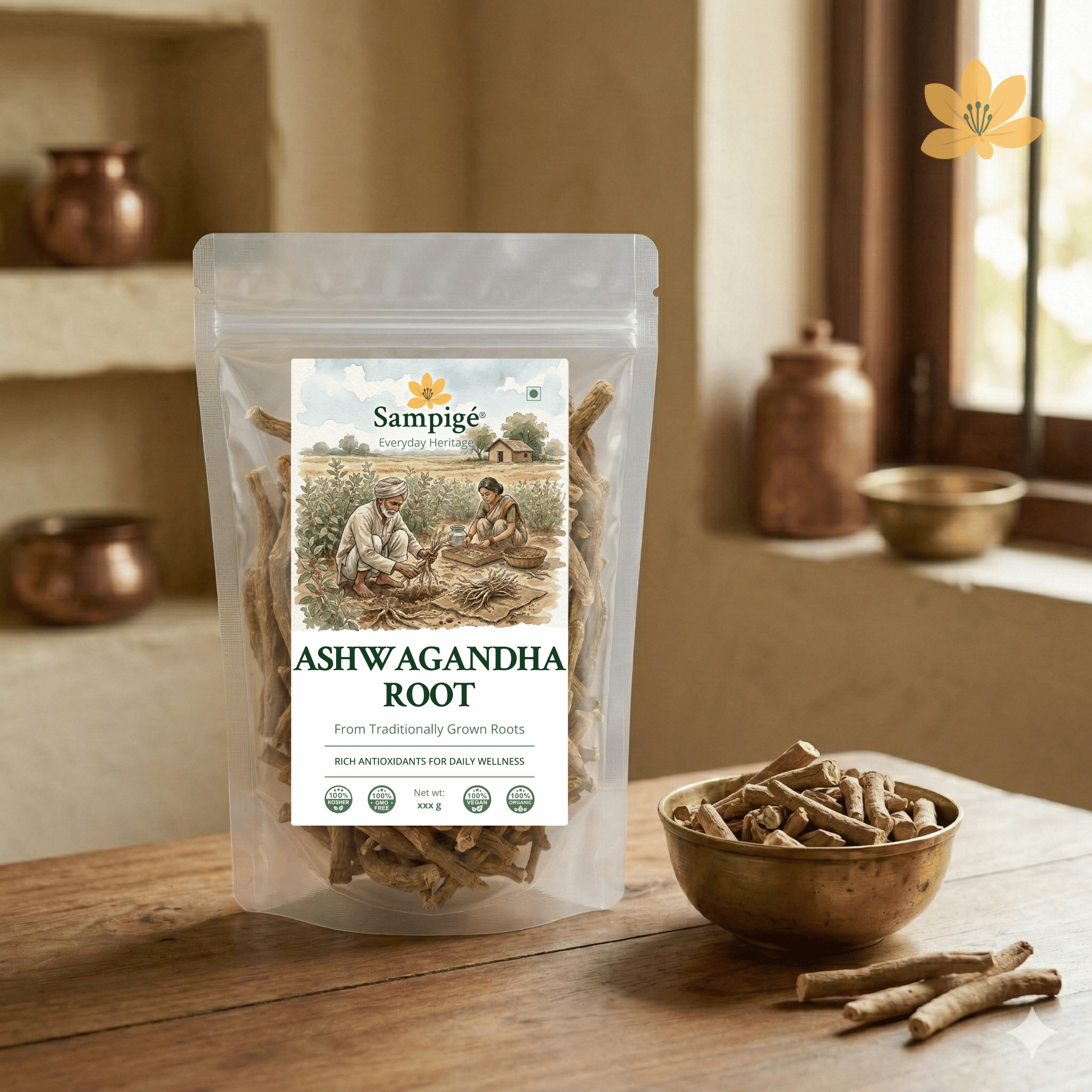 Sampige Ashwagandha Root