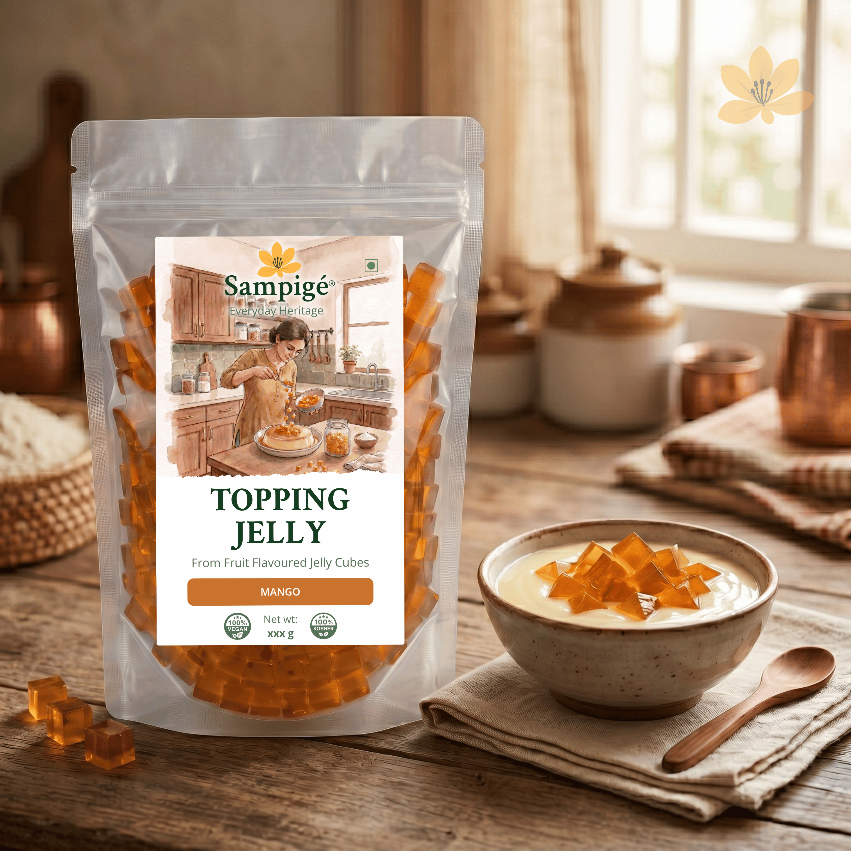 Sampie Topping Jelly - Mango