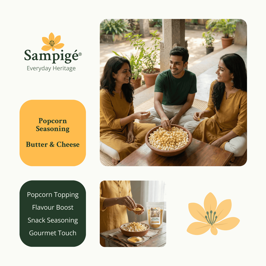 Sampige Popcorn Seasoning - Butter & Chesse