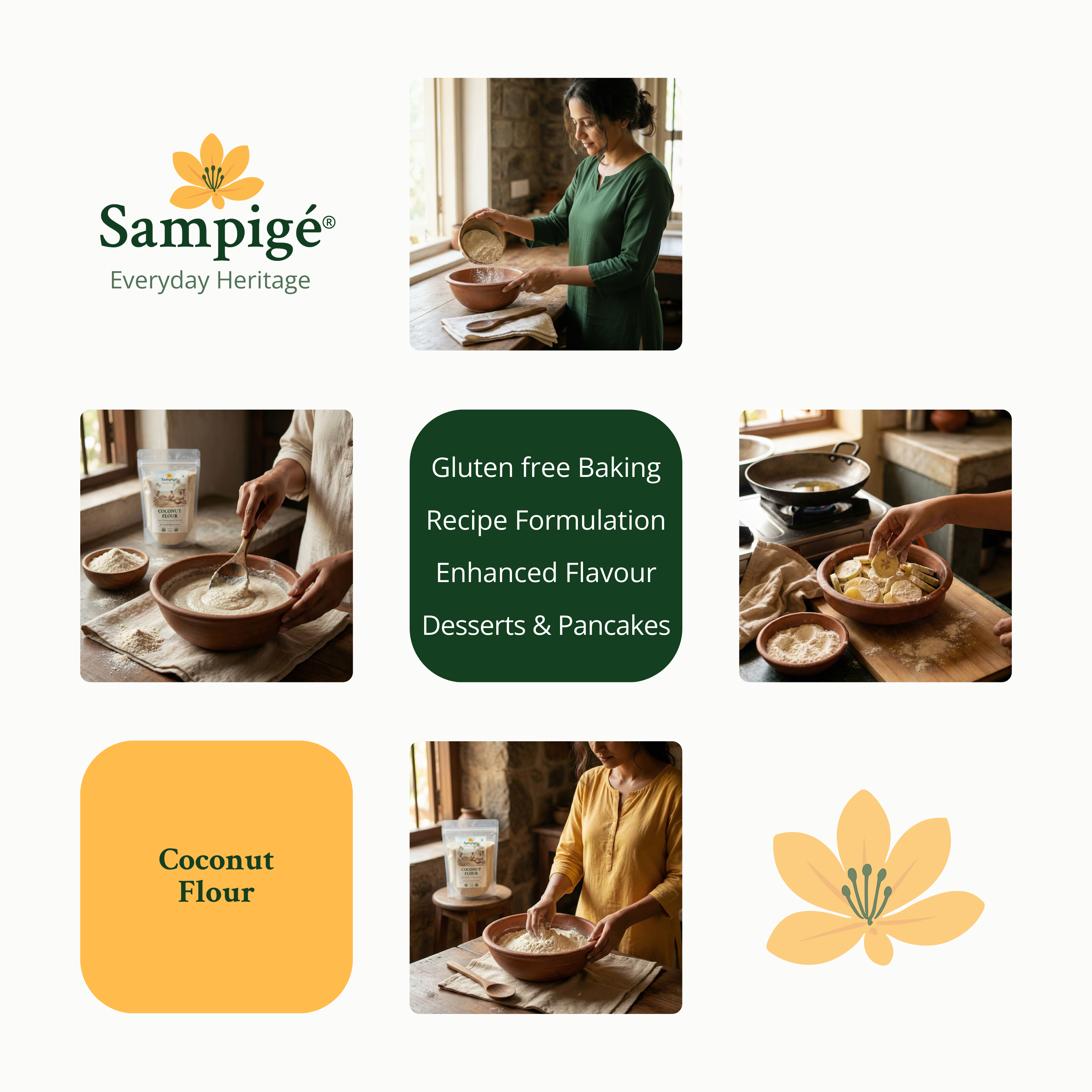 Sampige Coconut Flour