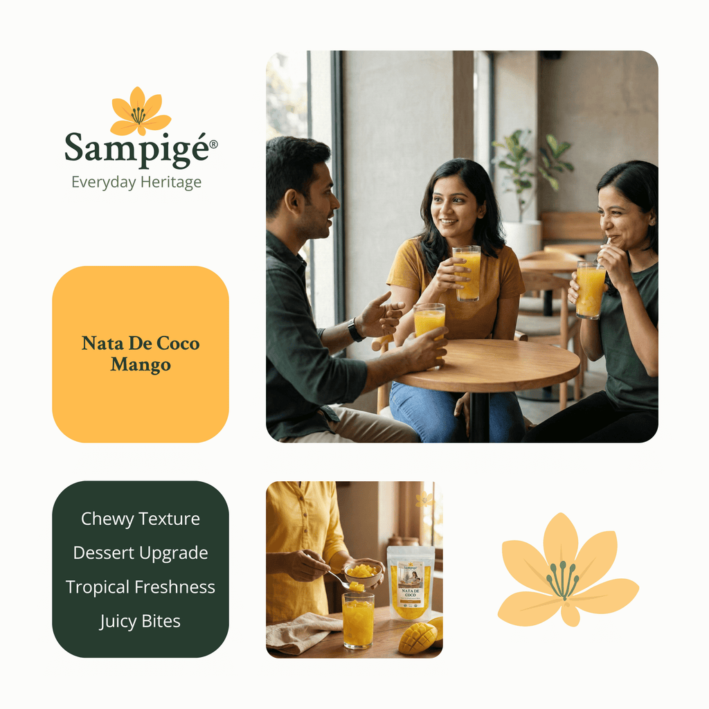 Sampige Nata De Coco - Mango
