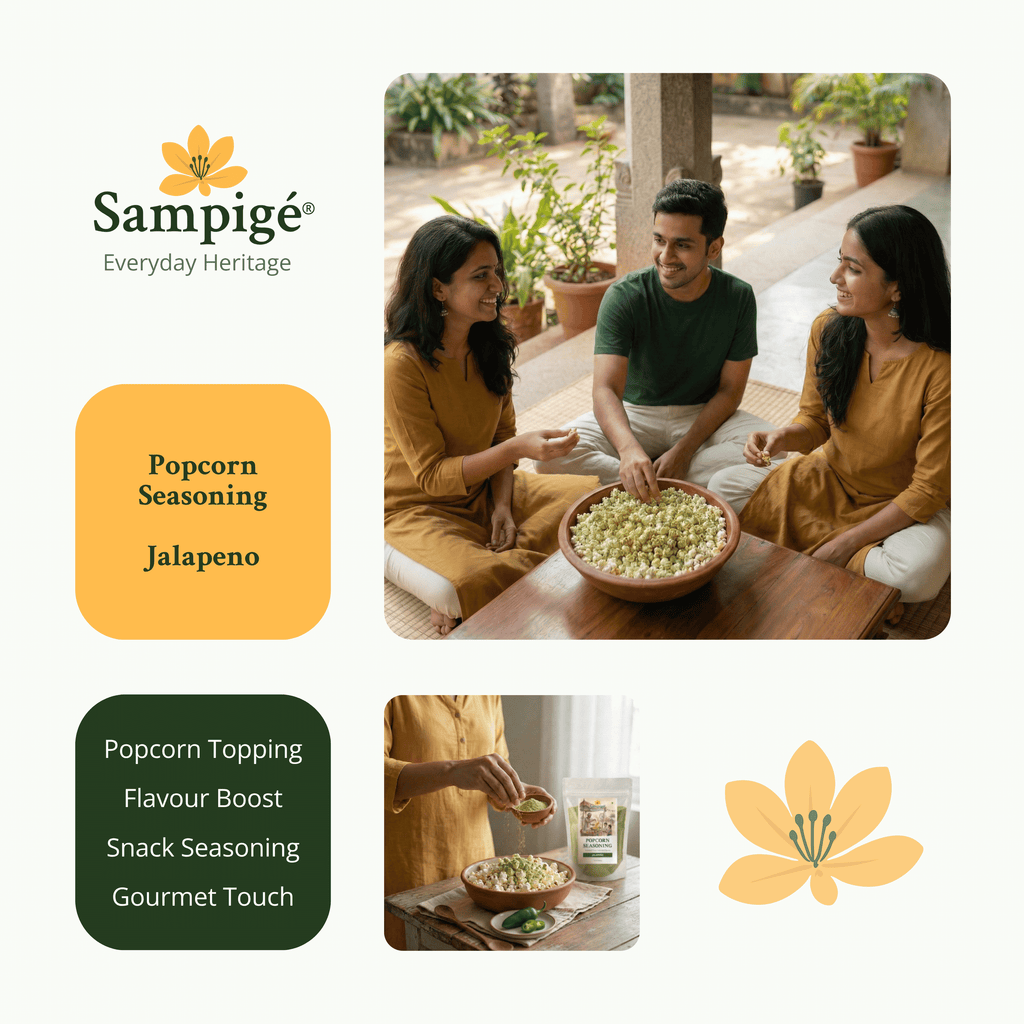 Sampige Popcorn Seasoning - Jalapeno