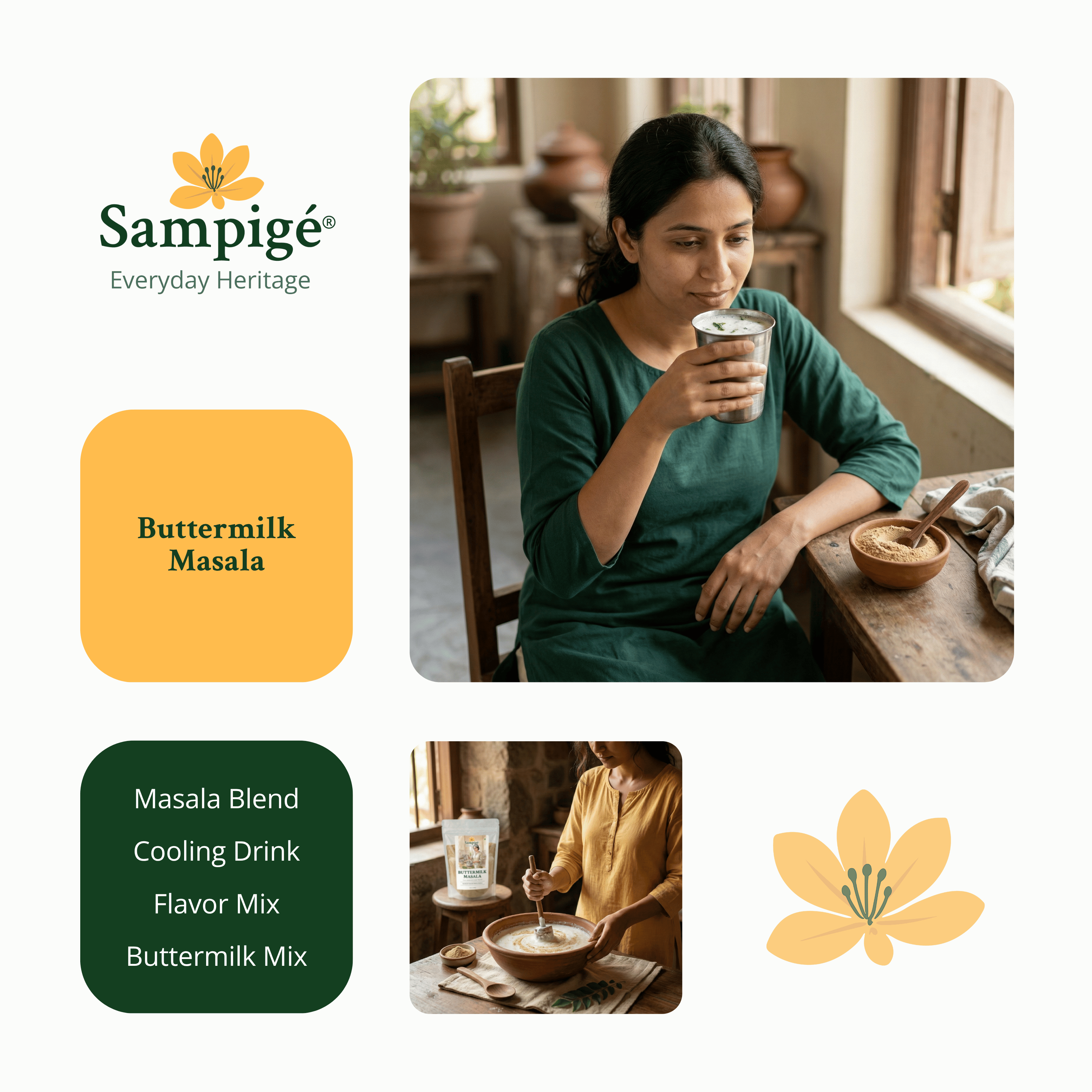 Sampige Buttermilk Masala