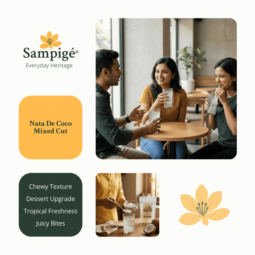 Sampige Nata De Coco - 8mm Cut