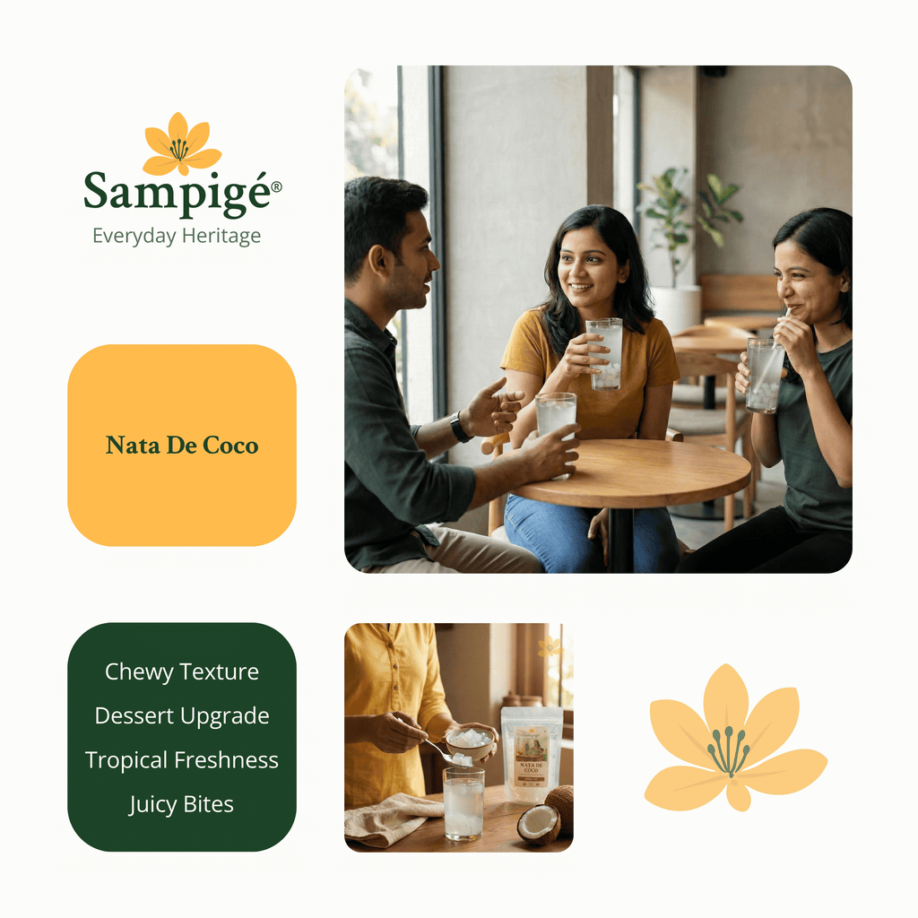 Sampige Nata De Coco - 5mm Cut