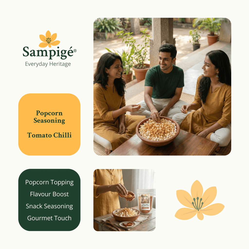 Sampige Popcorn Seasoning - Tomato Chilli