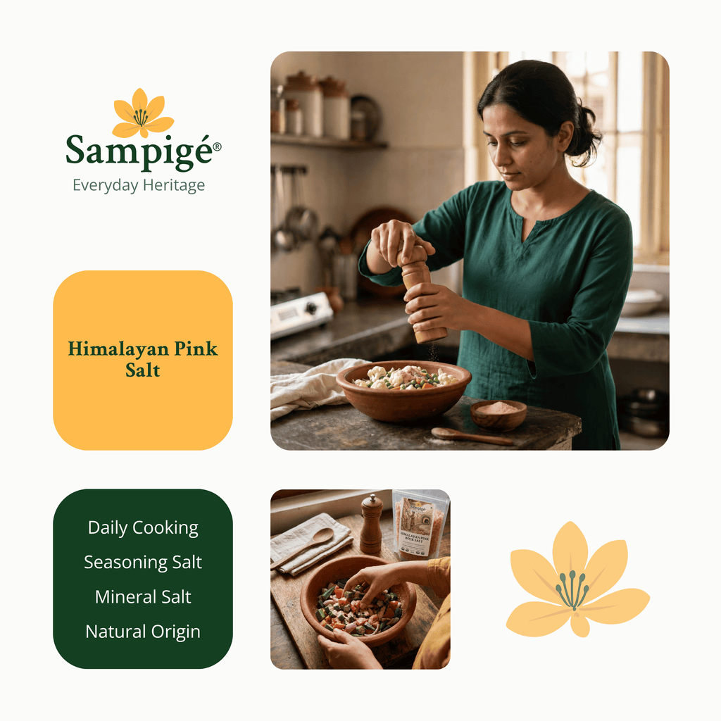 Sampige Himalayan Pink Rock Salt