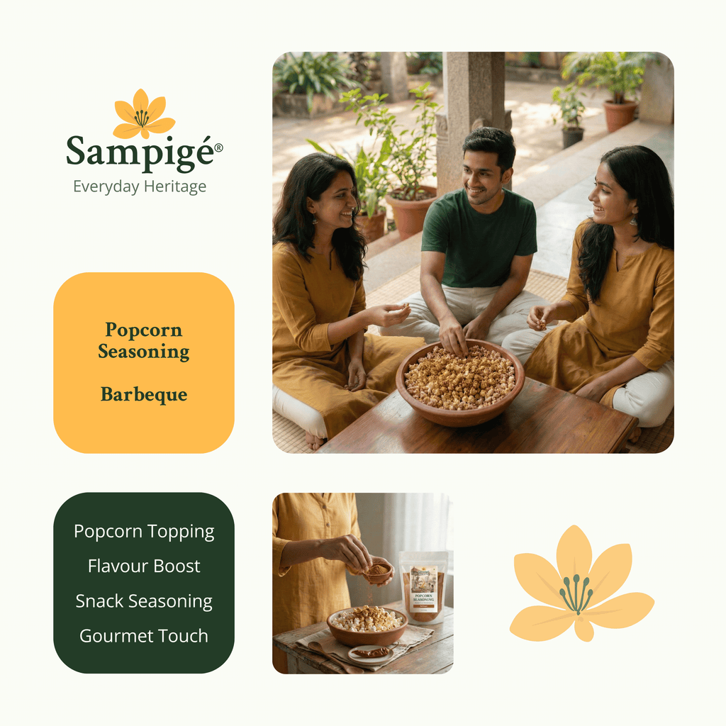 Sampige Popcorn Seasoning - Barbeque