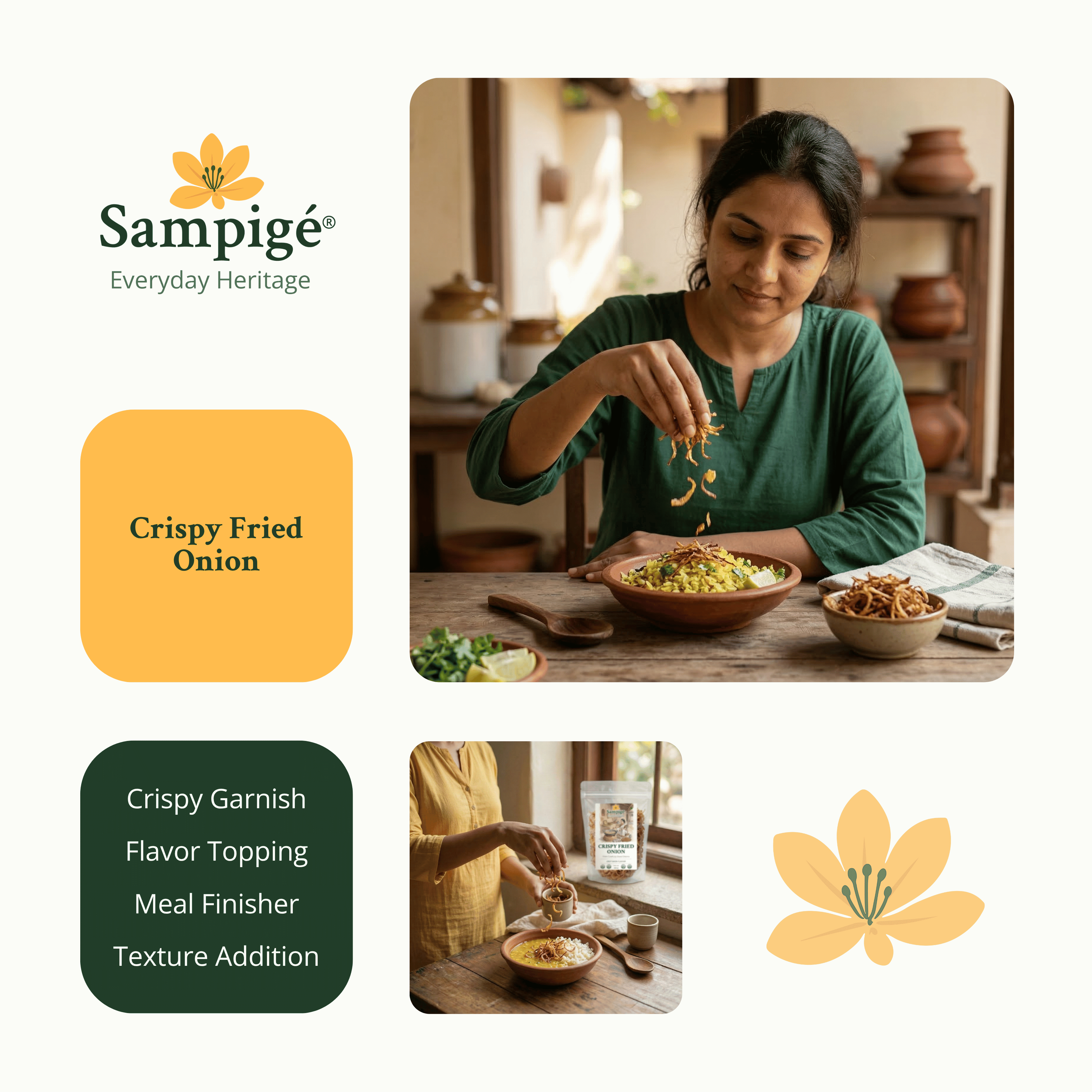 Sampige Crispy Fried Onion