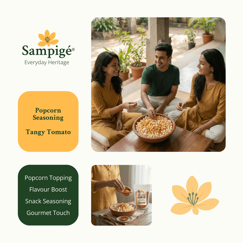 Sampige Popcorn Seasoning - Tangy Tomato