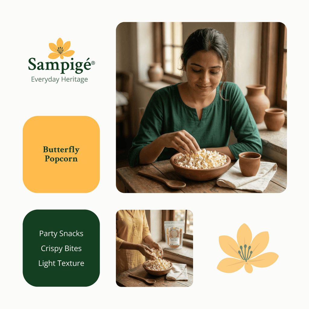 Sampige Butterfly Popcorn