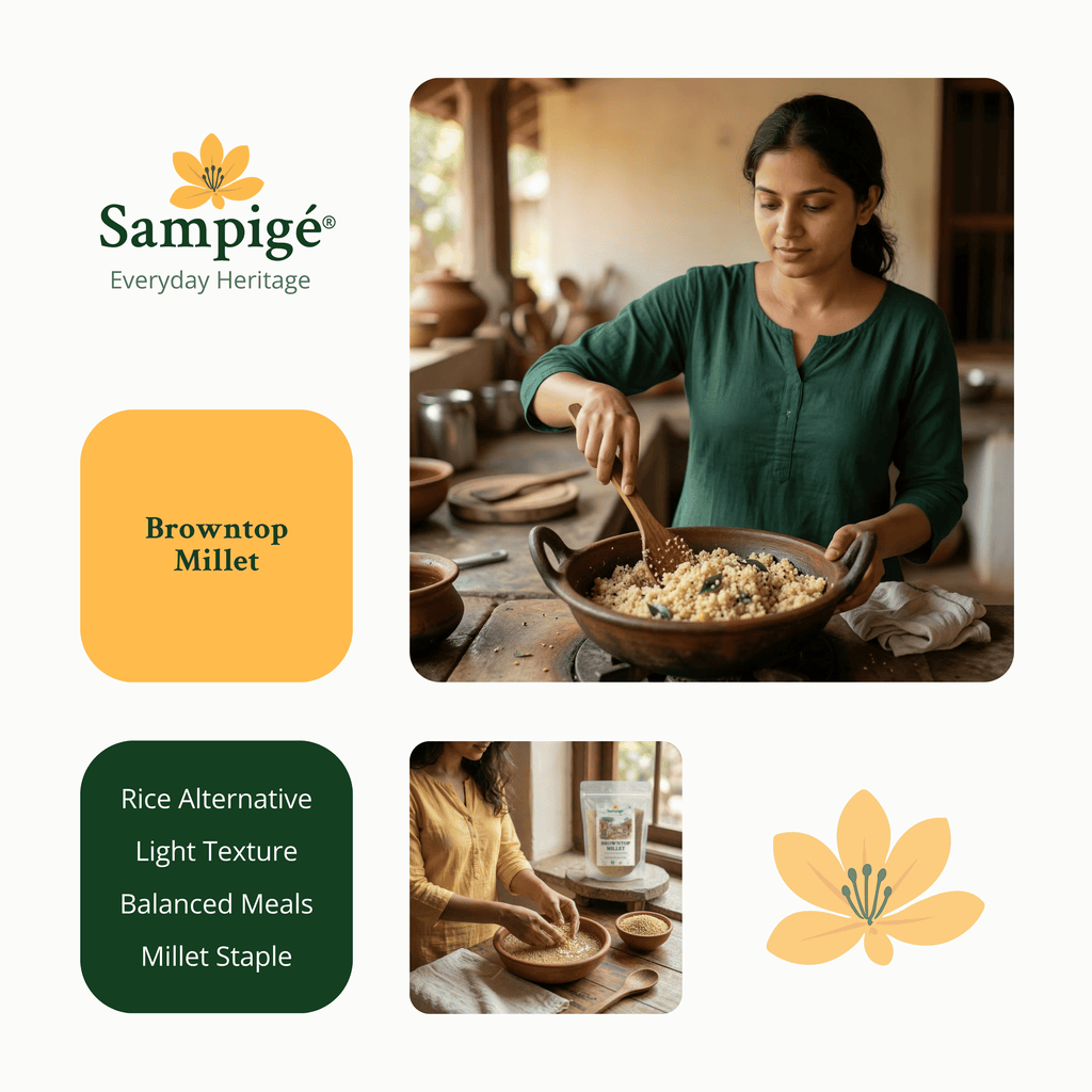 Sampige Browntop Millet